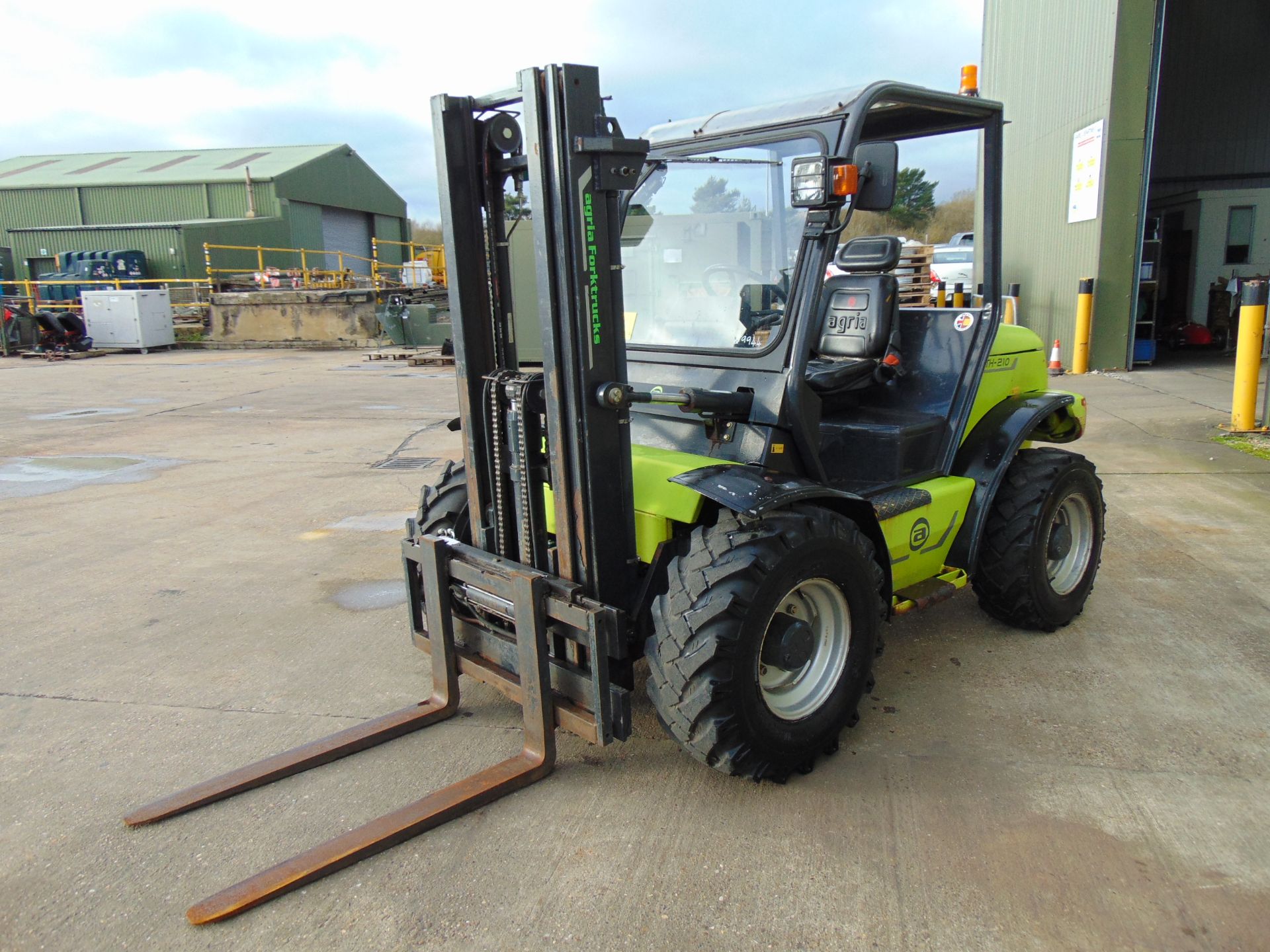 2011 Agrimac Agria TH210 4x4 Rough Terrain Diesel Forklift ONLY 1,918 HOURS!!! - Bild 4 aus 30