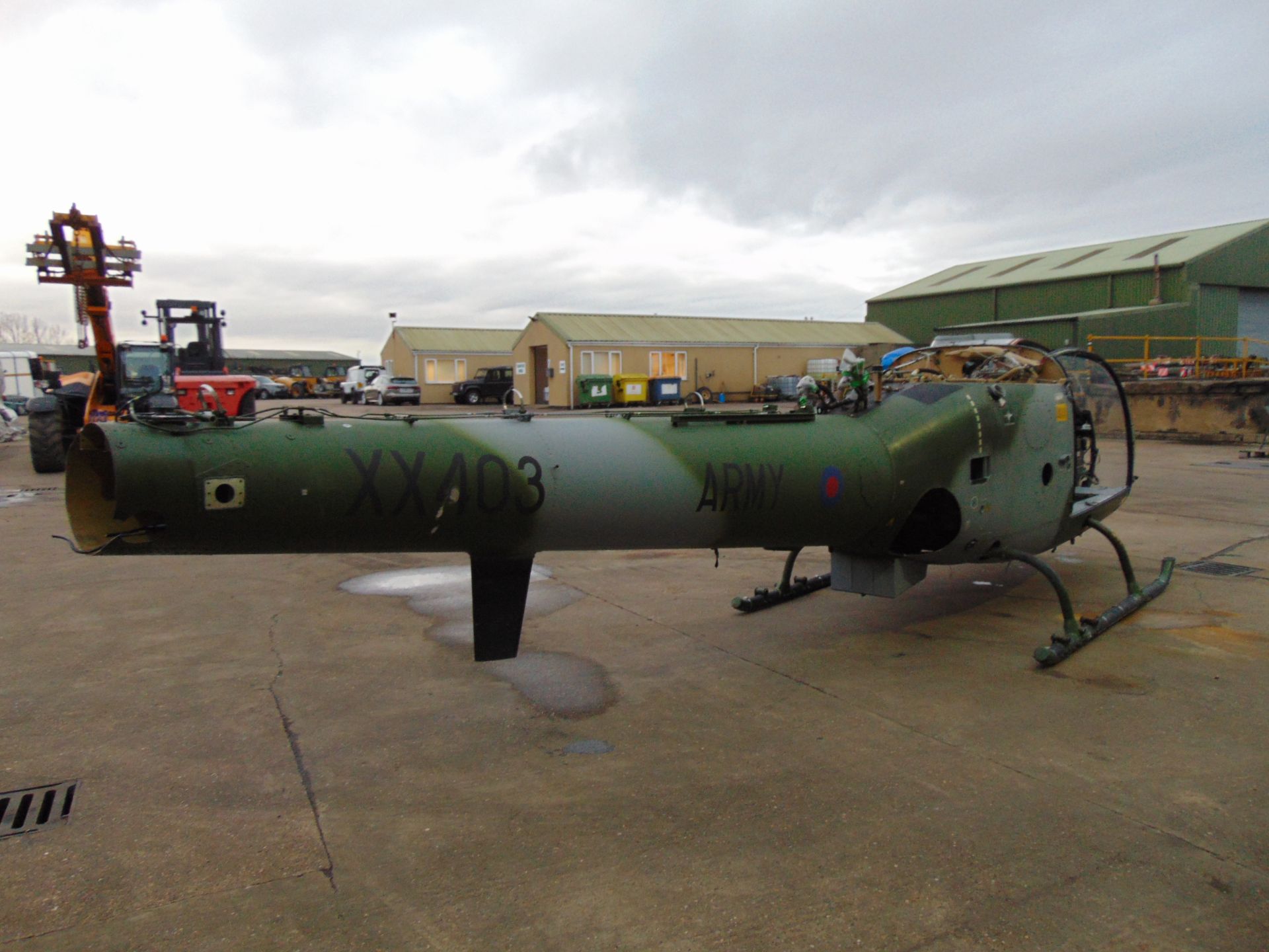 Gazelle AH 1 Turbine Helicopter Airframe (TAIL NUMBER XX403) - Image 7 of 28