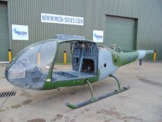 Gazelle AH 1 Turbine Helicopter Airframe (TAIL NUMBER XX403)