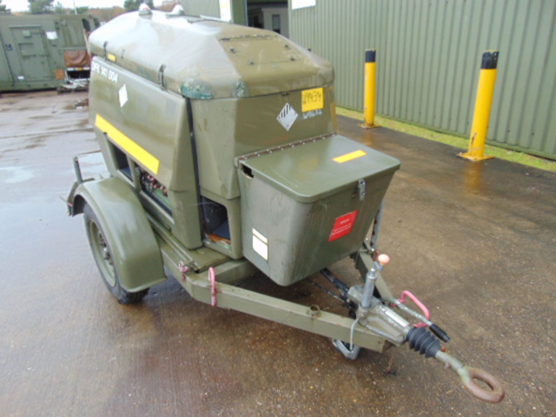 Ex Uk Royal Air Force Trailer Mounted 25 KVA Generator