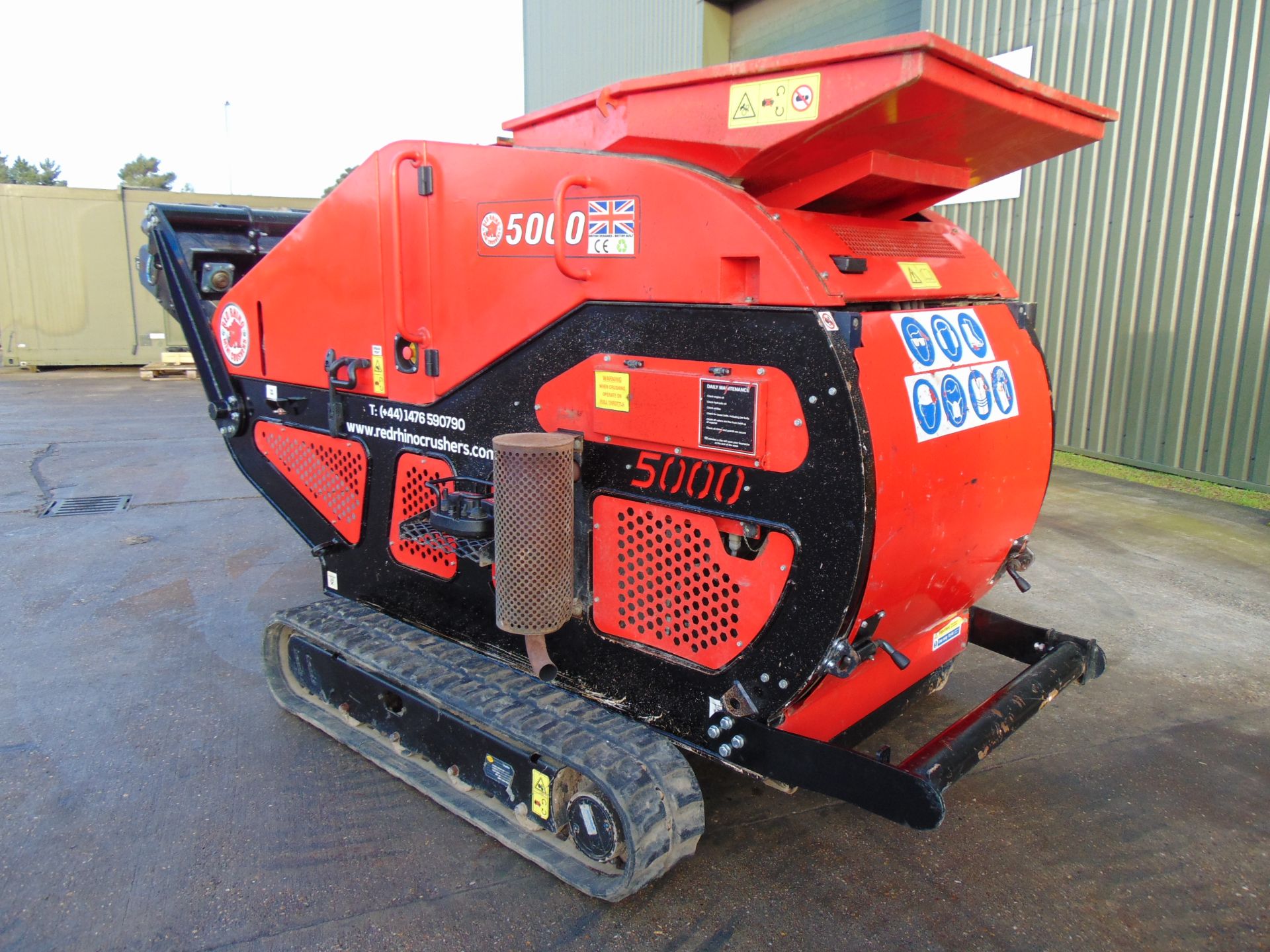 2018 Red Rhino 5000 Tracked Mini Crusher ONLY 390 HOURS!!! - Image 26 of 39