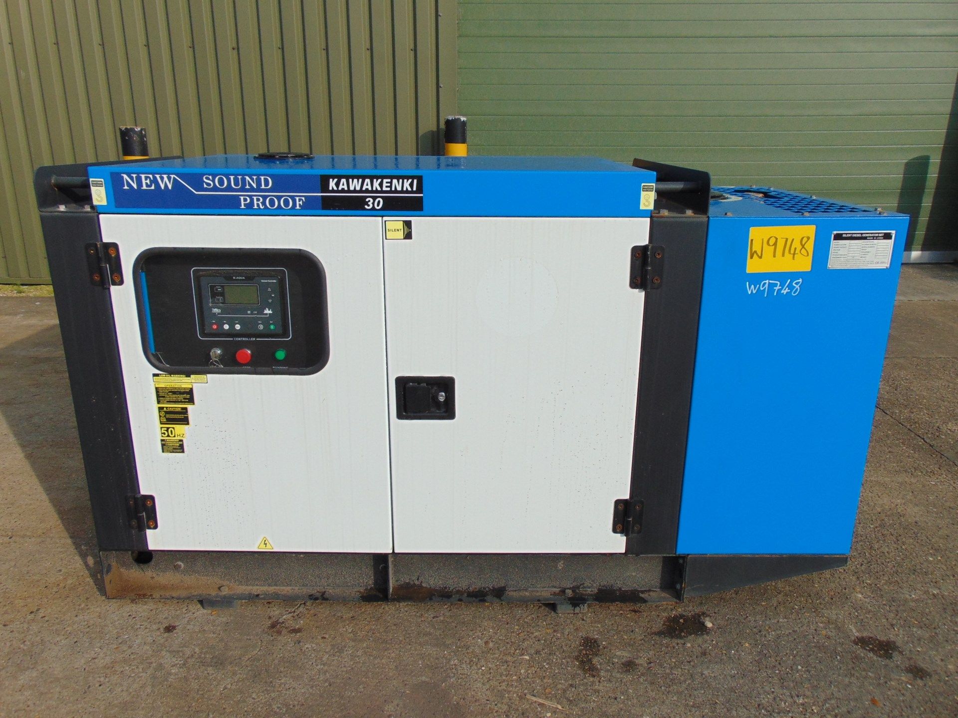 UNISSUED 30 KVA 3 Phase Silent Diesel Generator Set