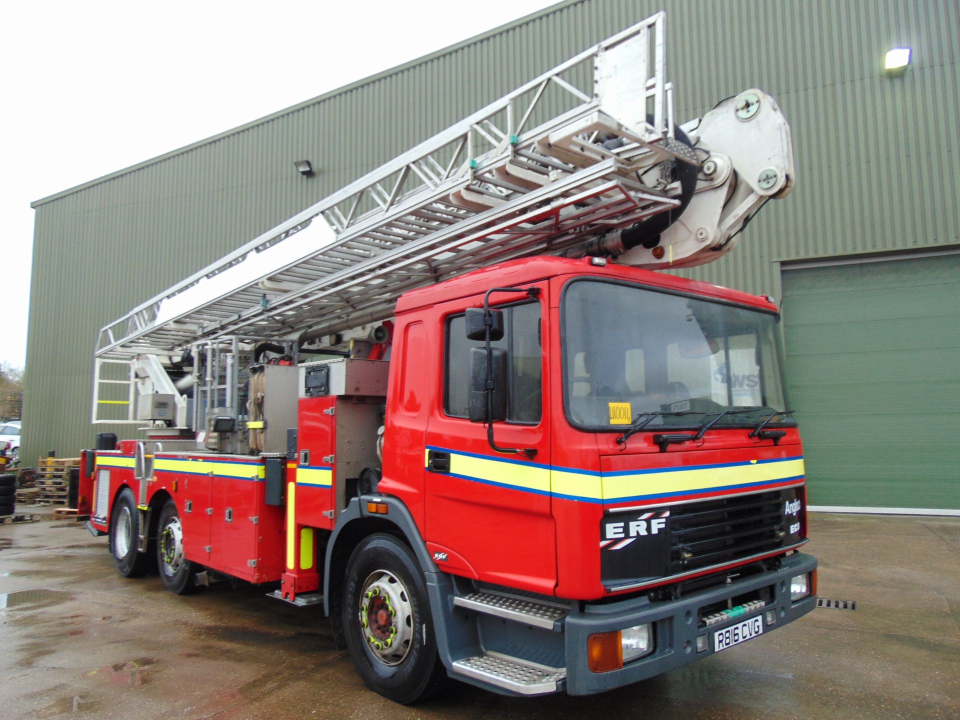 ERF Angloco EC8 Fire Appliance Aerial Ladder Platform ALP with Bronto Skylift F 32 HDT - Image 3 of 40