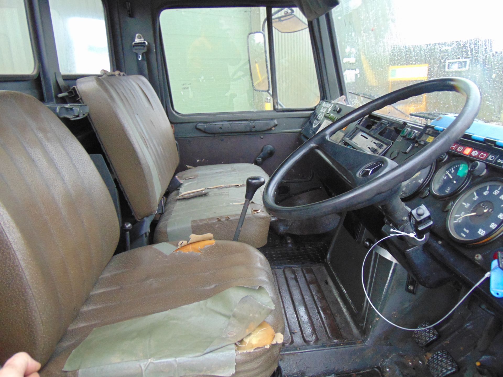 Mercedes Unimog U1300L 4x4 Drop Side Cargo Winch Truck - Image 20 of 25