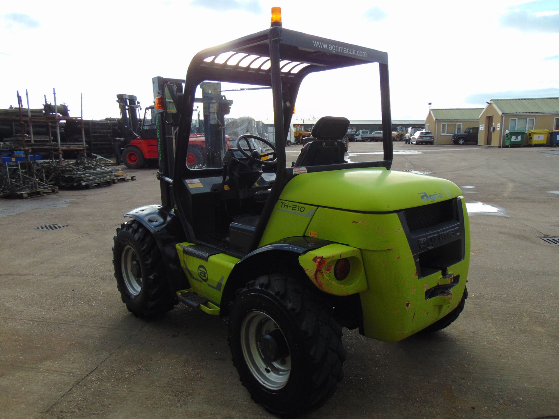 2011 Agrimac Agria TH210 Rough Terrain Diesel Forklift ONLY 1,918 HOURS! - Image 6 of 29