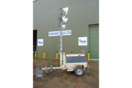 Terex Amida AL4050D-4MH Kubota Diesel Powered Trailer Mounted Lighting Tower