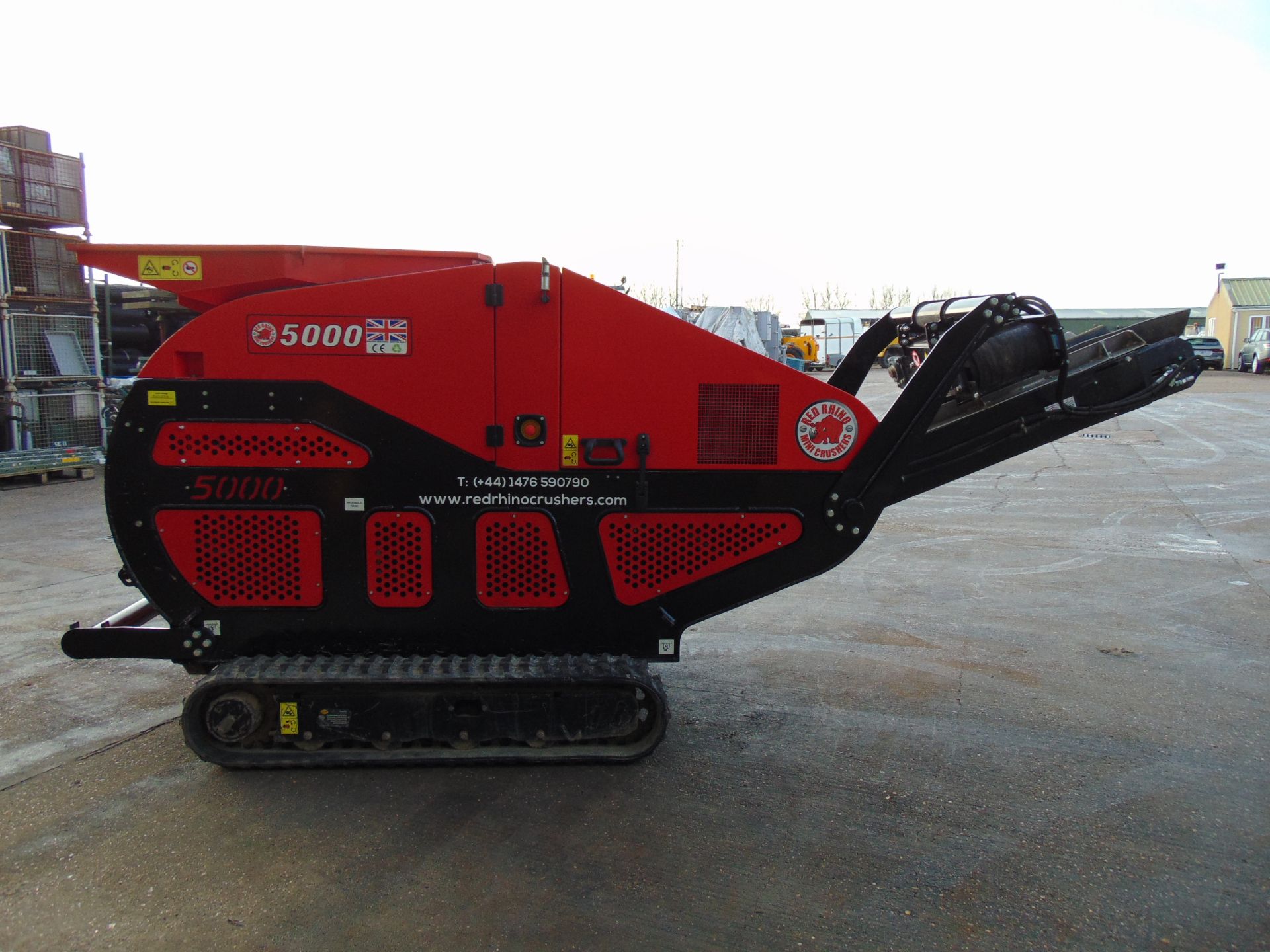 2018 Red Rhino 5000 Tracked Mini Crusher ONLY 390 HOURS!!! - Image 7 of 39