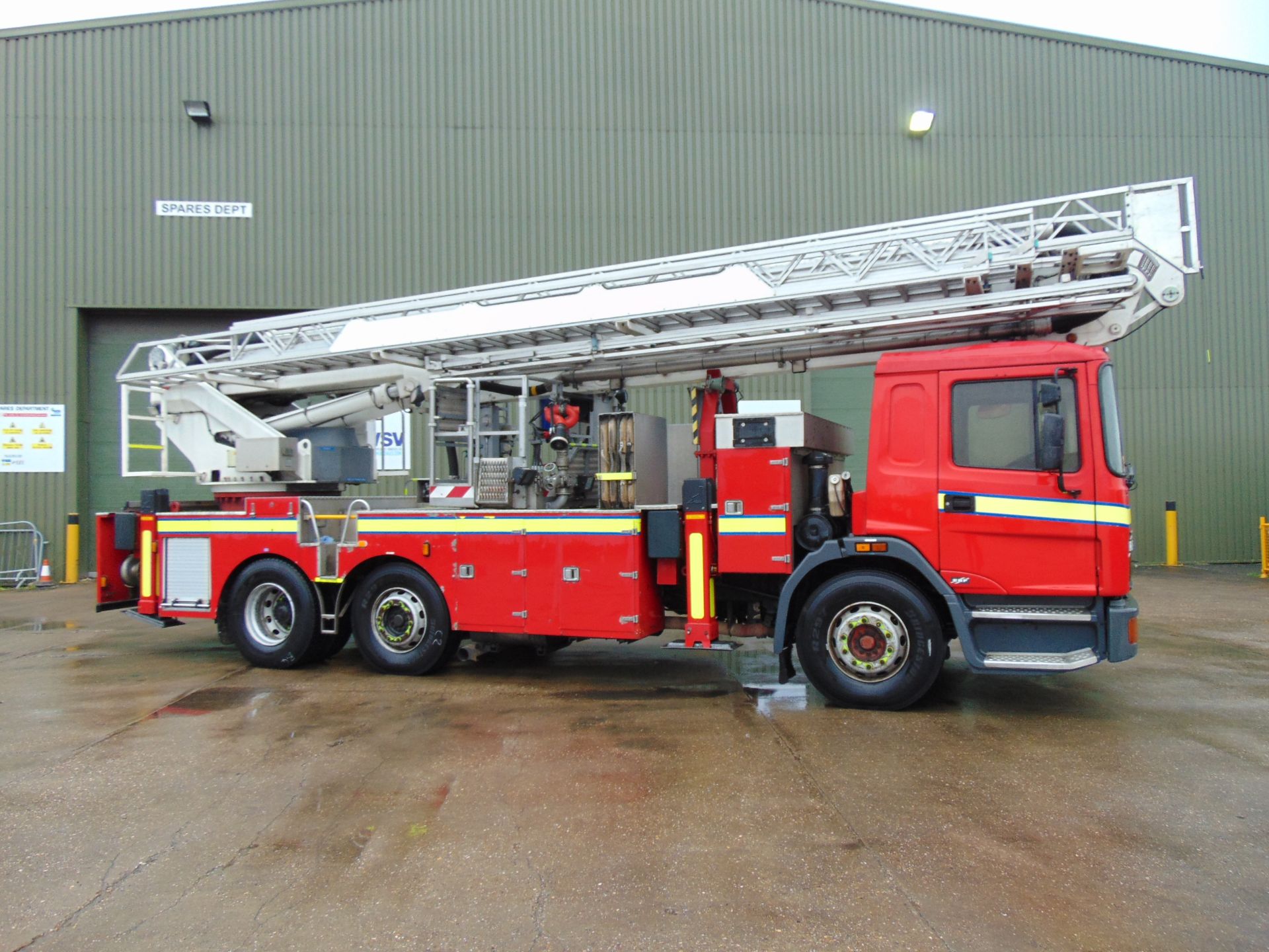ERF Angloco EC8 Fire Appliance Aerial Ladder Platform ALP with Bronto Skylift F 32 HDT