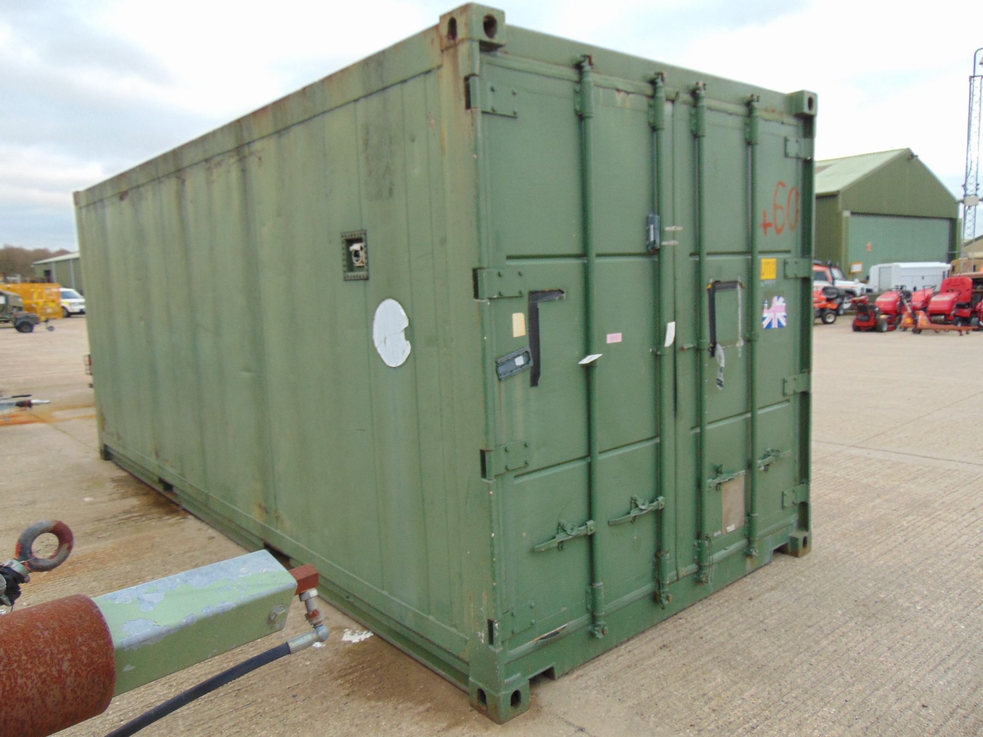 20' ISO Shipping Container C/W Stainless Steel Interior Lining, A/C, Roller Shutter Door etc - Image 16 of 18