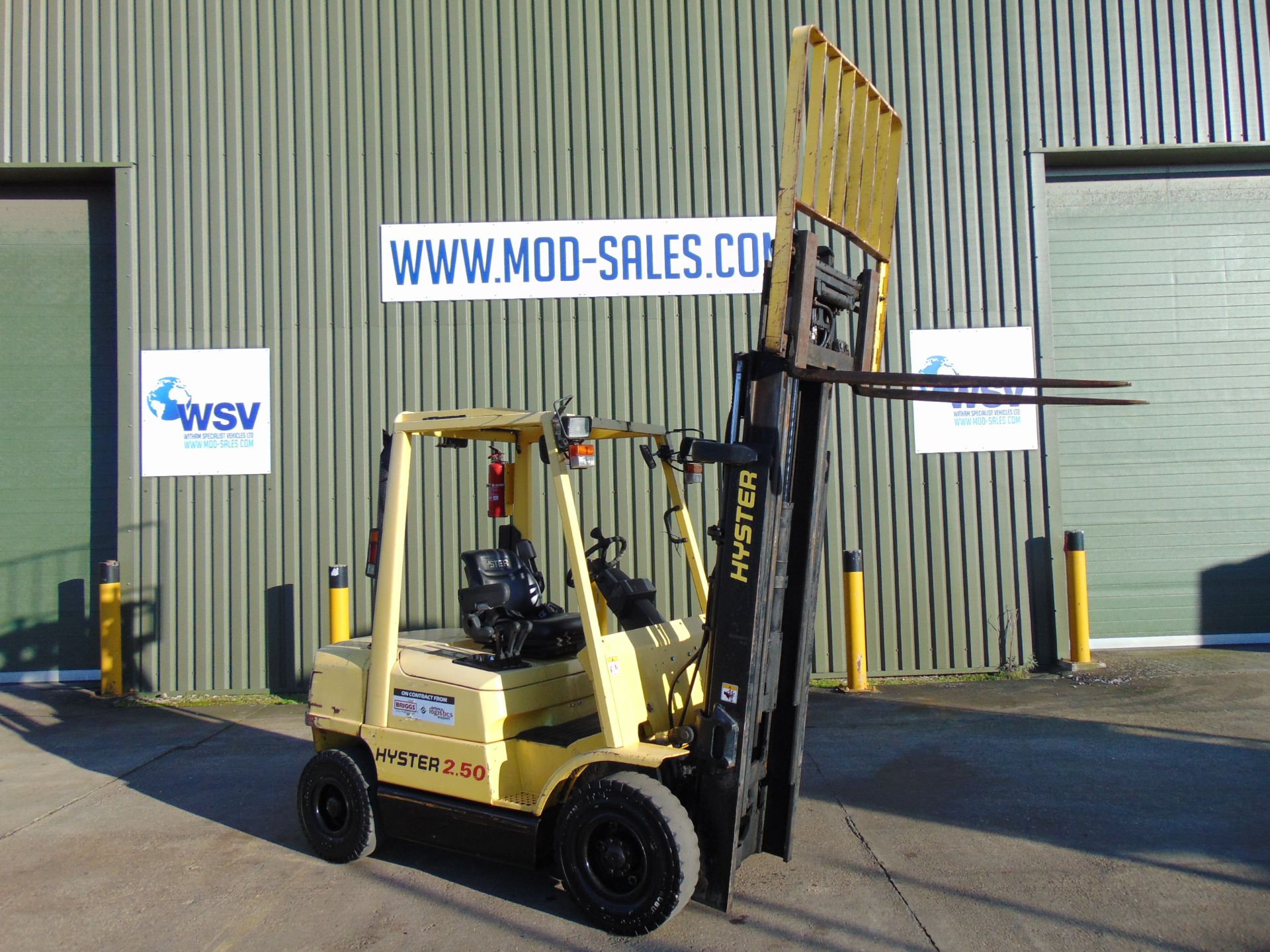 Hyster H2.50XM Counter Balance Diesel Forklift - Image 11 of 22