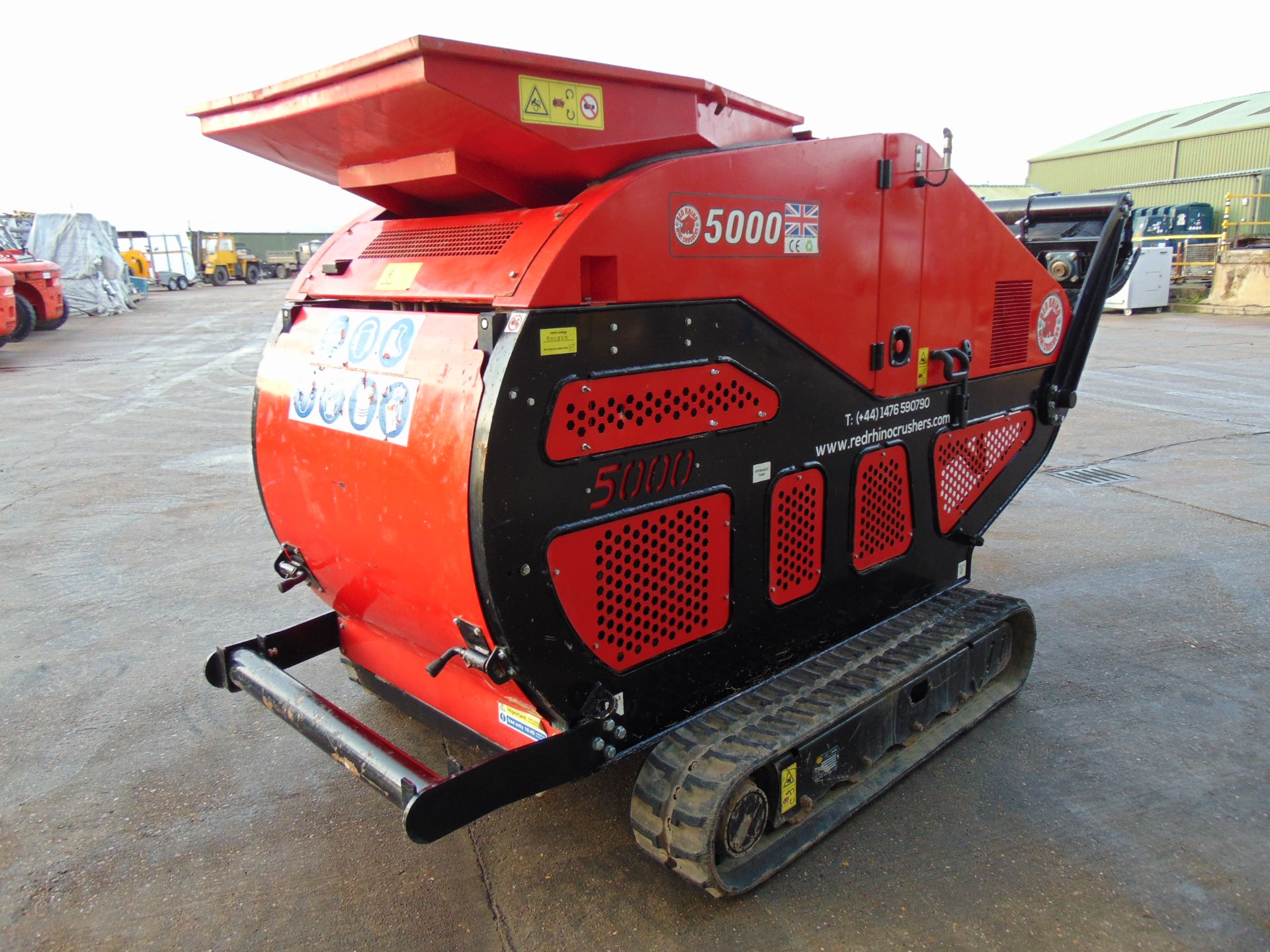 2018 Red Rhino 5000 Tracked Mini Crusher ONLY 390 HOURS!!! - Image 6 of 39