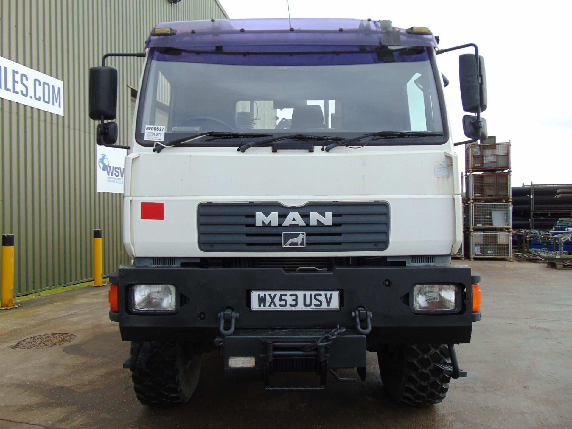 Man LE18.220 4x4 Dropside complete with Atlas 120.2E Crane and H14P SuperWinch - Image 3 of 22