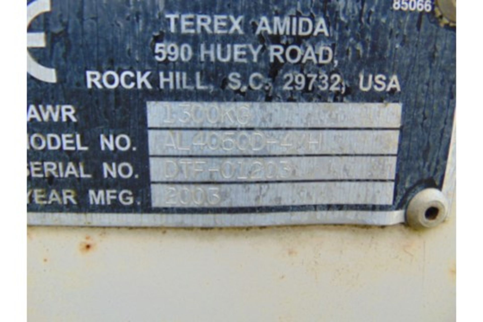 Terex Amida AL4050D-4MH Kubota Diesel Powered Trailer Mounted Lighting Tower - Image 15 of 16