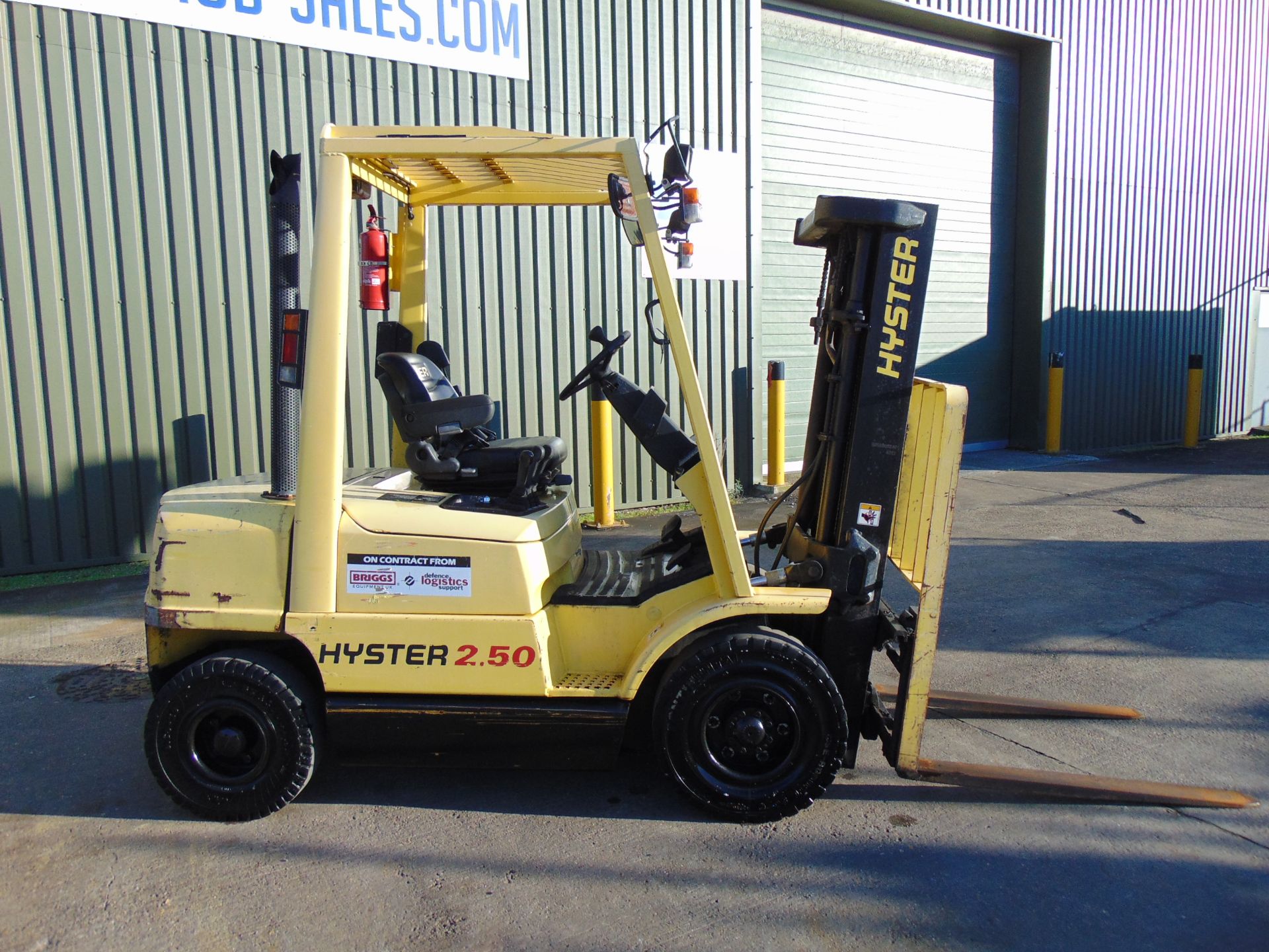 Hyster H2.50XM Counter Balance Diesel Forklift - Image 6 of 22