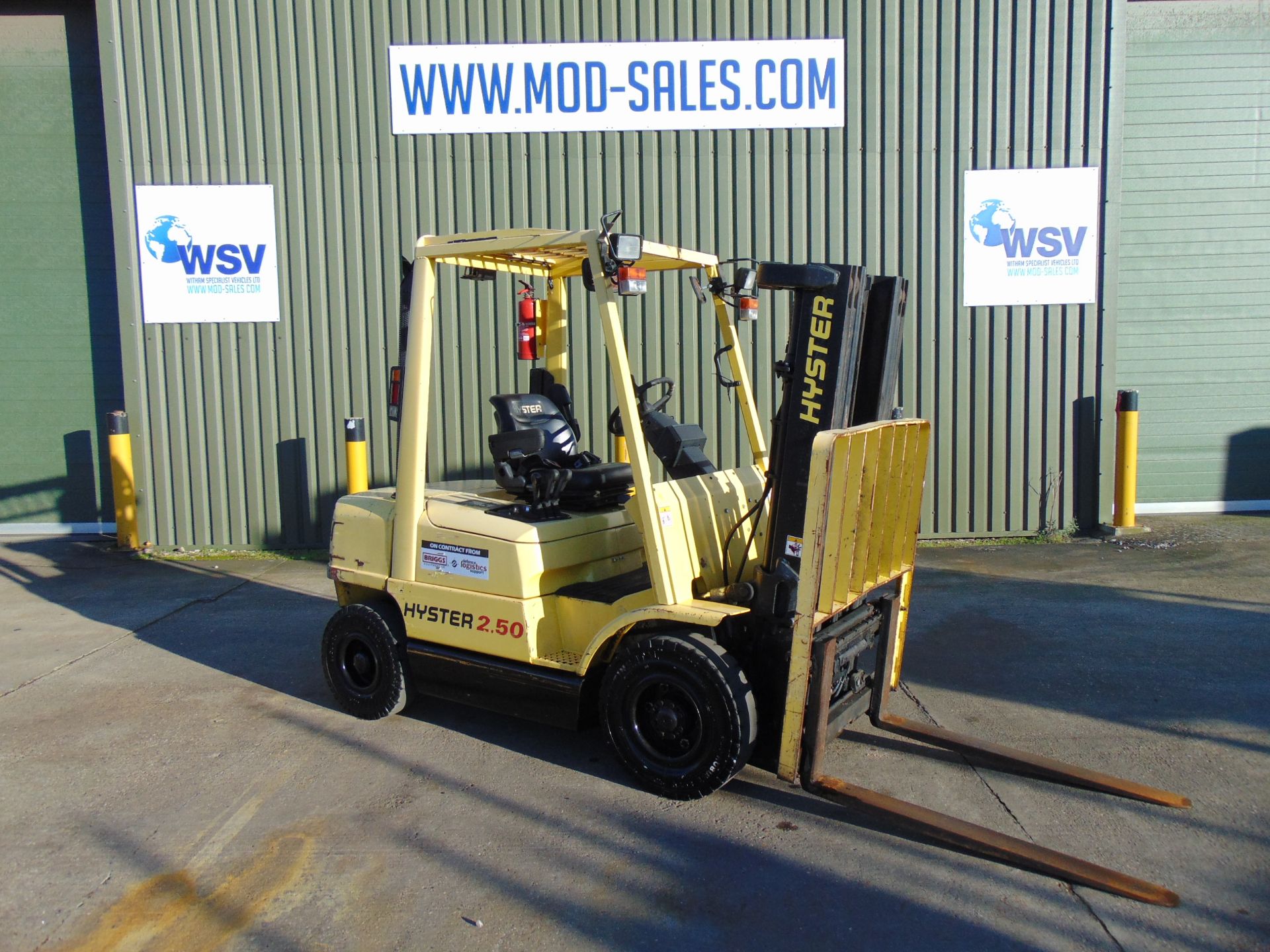 Hyster H2.50XM Counter Balance Diesel Forklift