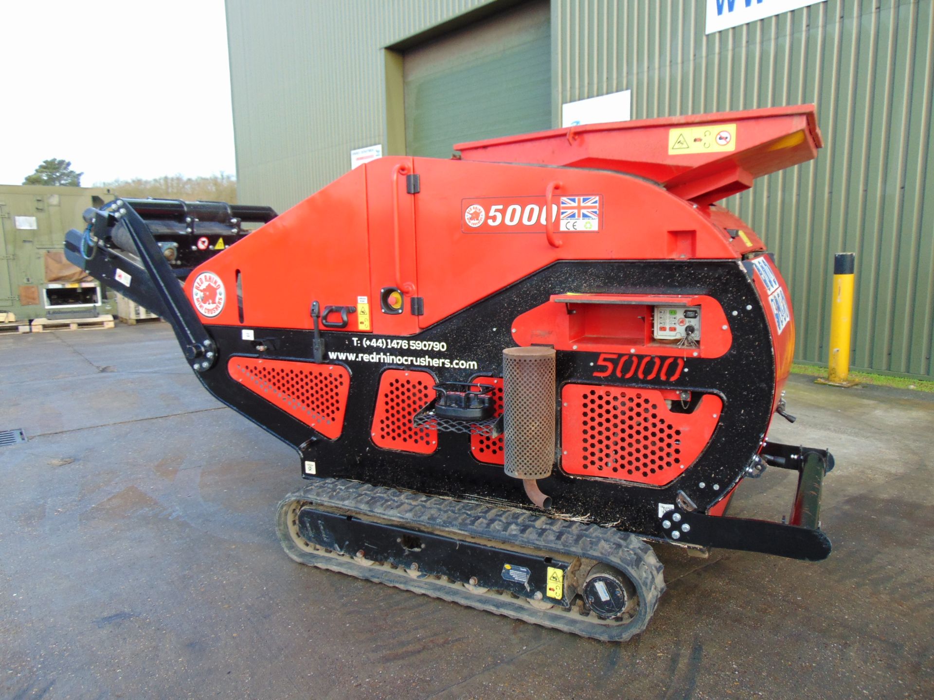 2018 Red Rhino 5000 Tracked Mini Crusher ONLY 390 HOURS!!! - Image 3 of 39