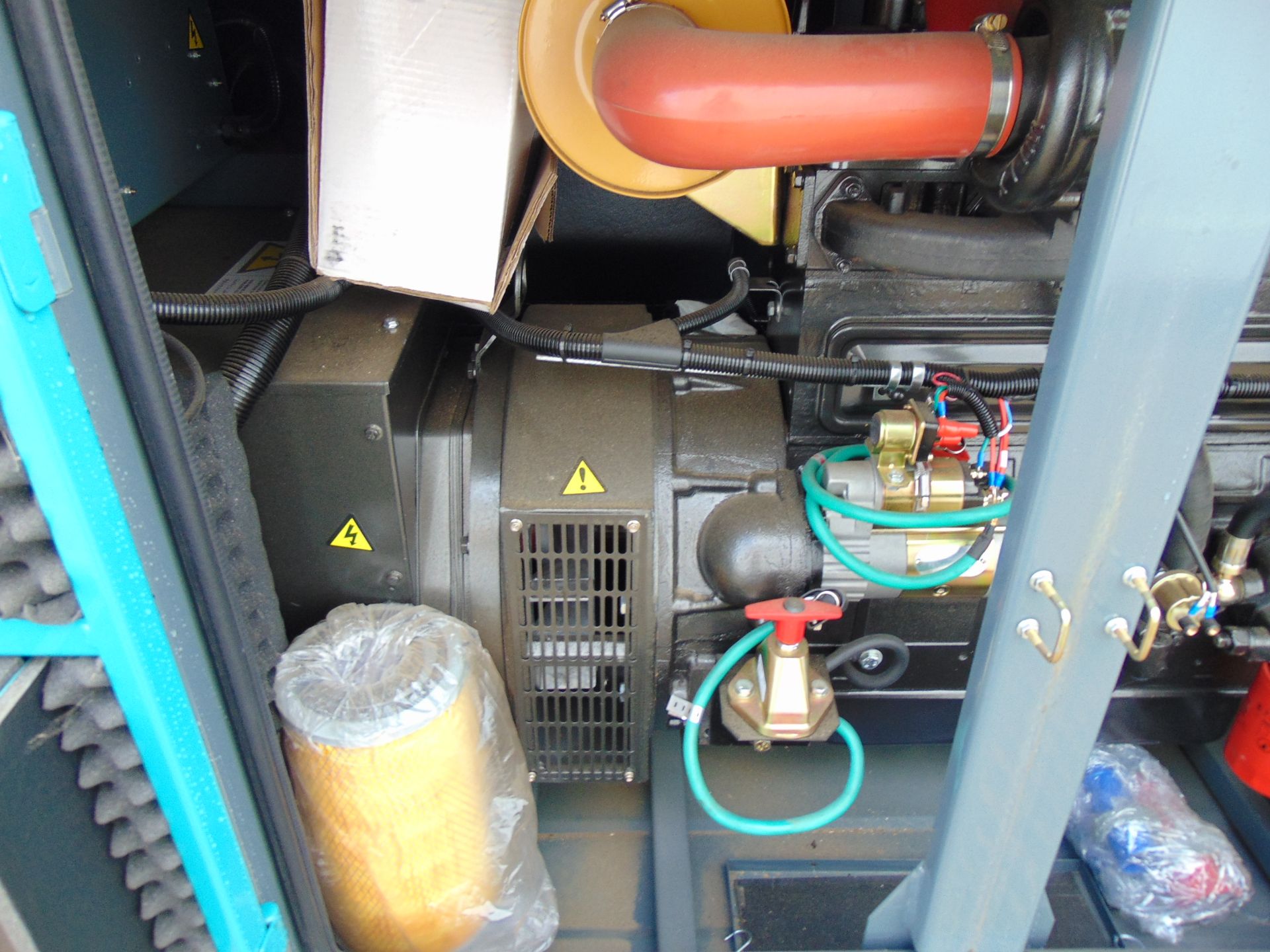 UNISSUED WITH TEST HOURS ONLY 70 KVA 3 Phase Silent Diesel Generator Set - Image 11 of 19
