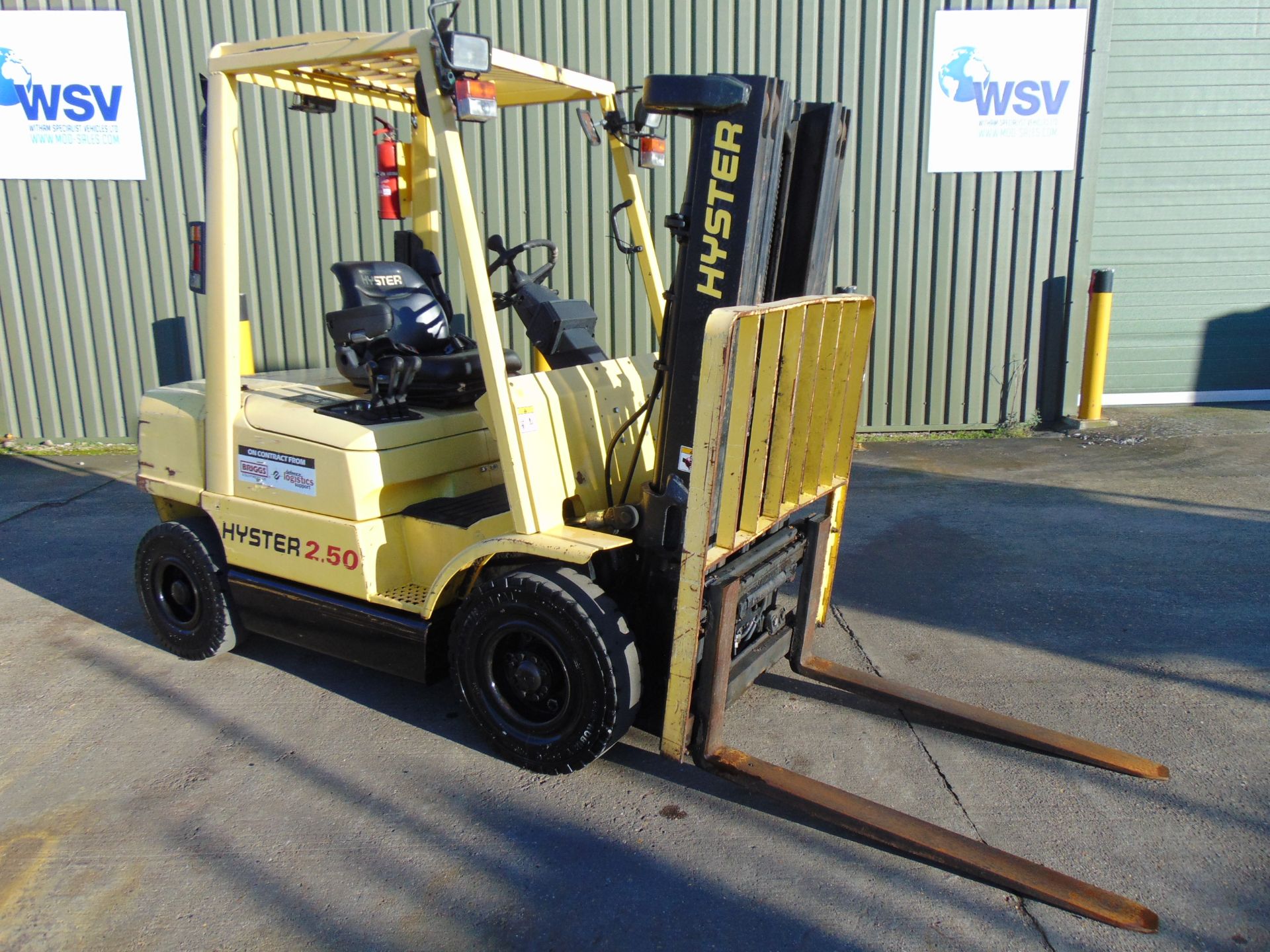 Hyster H2.50XM Counter Balance Diesel Forklift - Image 2 of 22