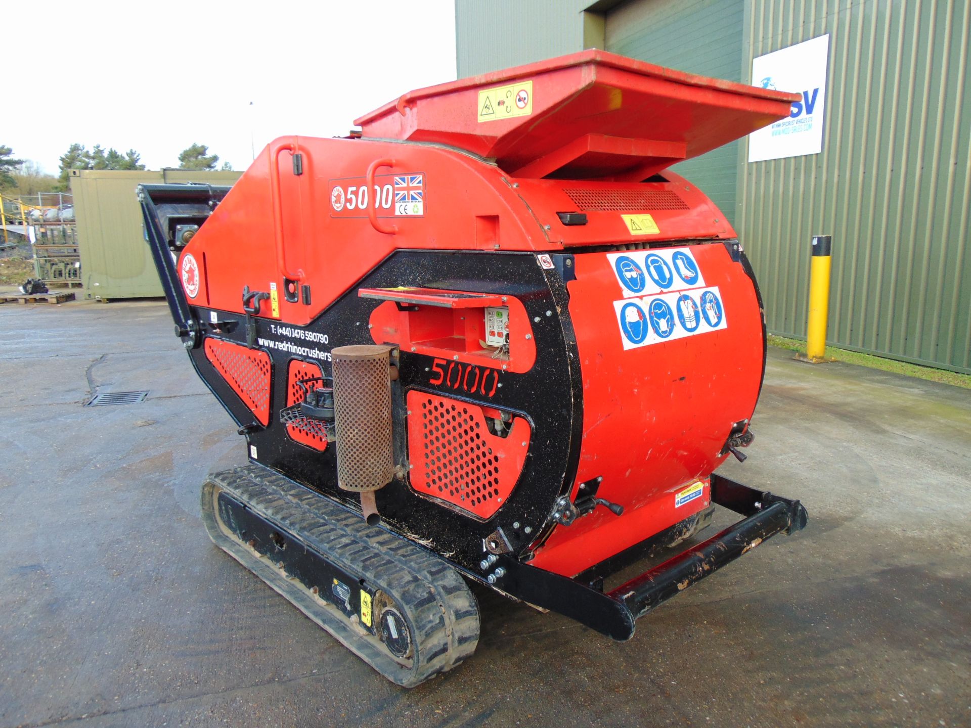 2018 Red Rhino 5000 Tracked Mini Crusher ONLY 390 HOURS!!! - Image 4 of 39