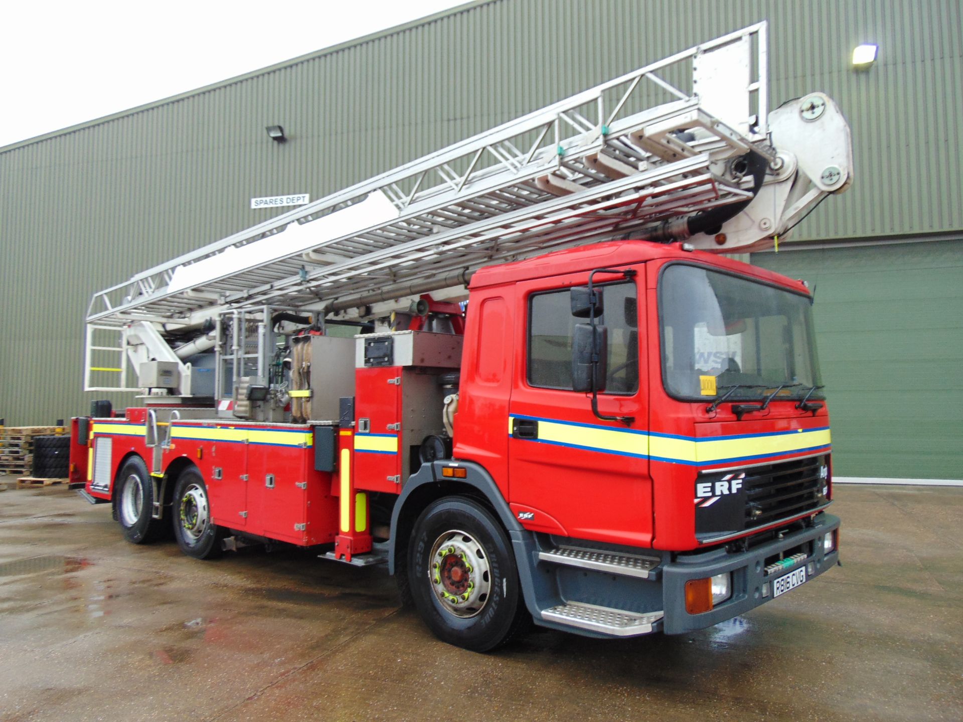 ERF Angloco EC8 Fire Appliance Aerial Ladder Platform ALP with Bronto Skylift F 32 HDT - Image 2 of 40