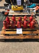 10 x Norco Professional 20 tonne Hydraulic Bottle Jacks