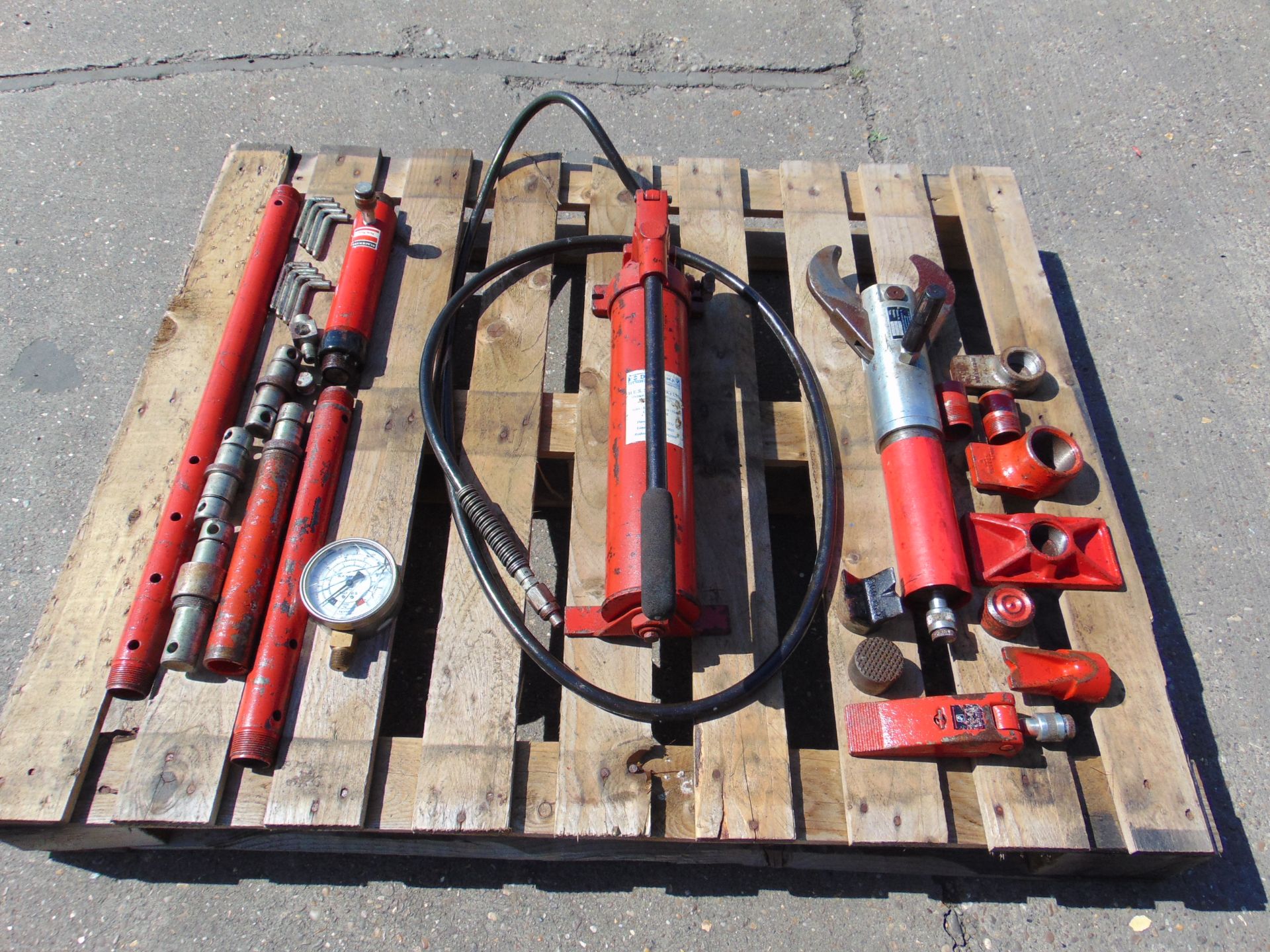 Porta Power 10 ton Hydraulic Body Repair / Recovery Kit - Image 5 of 5