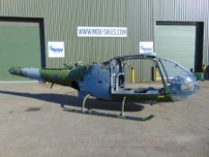 Gazelle AH 1 Turbine Helicopter Airframe (TAIL NUMBER XZ303)