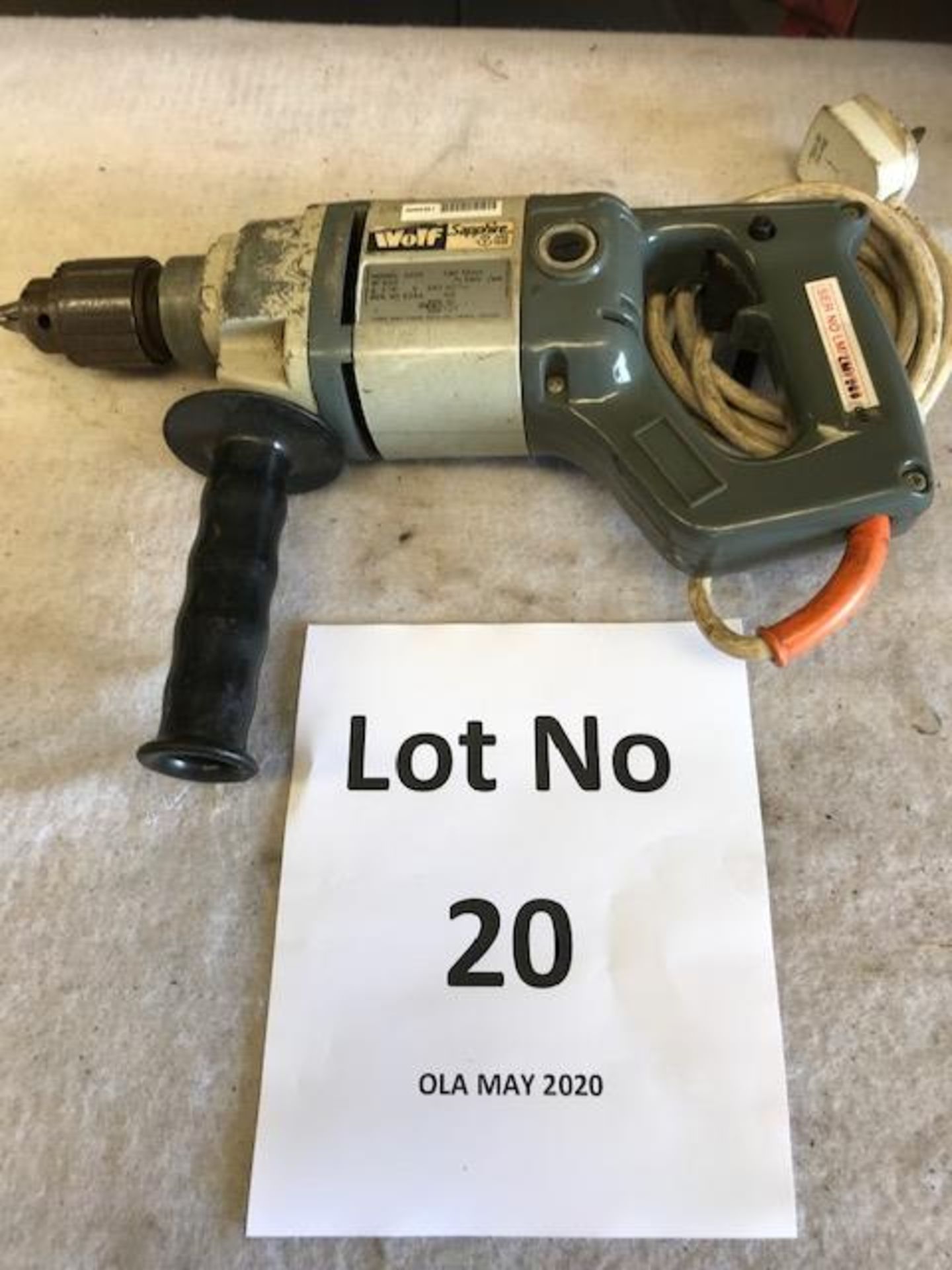 Wolf Sapphire 240 Volt Electric Drill