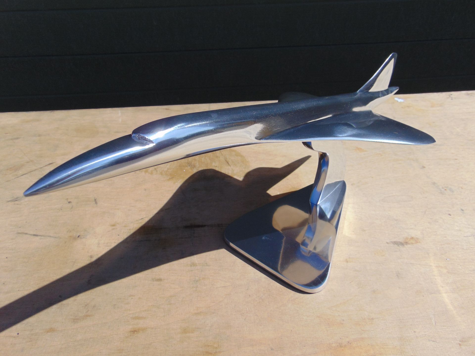 Aluminium Desktop Concorde Model