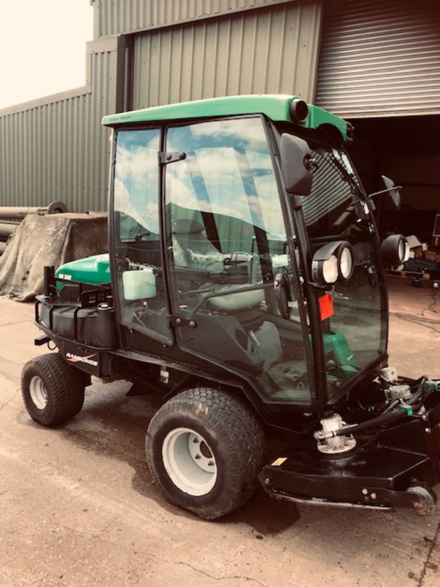 DIRECT UK GOVT. CONTRACT 2012 RANSOMES HR300 MOWER 1544 HRS ONLY