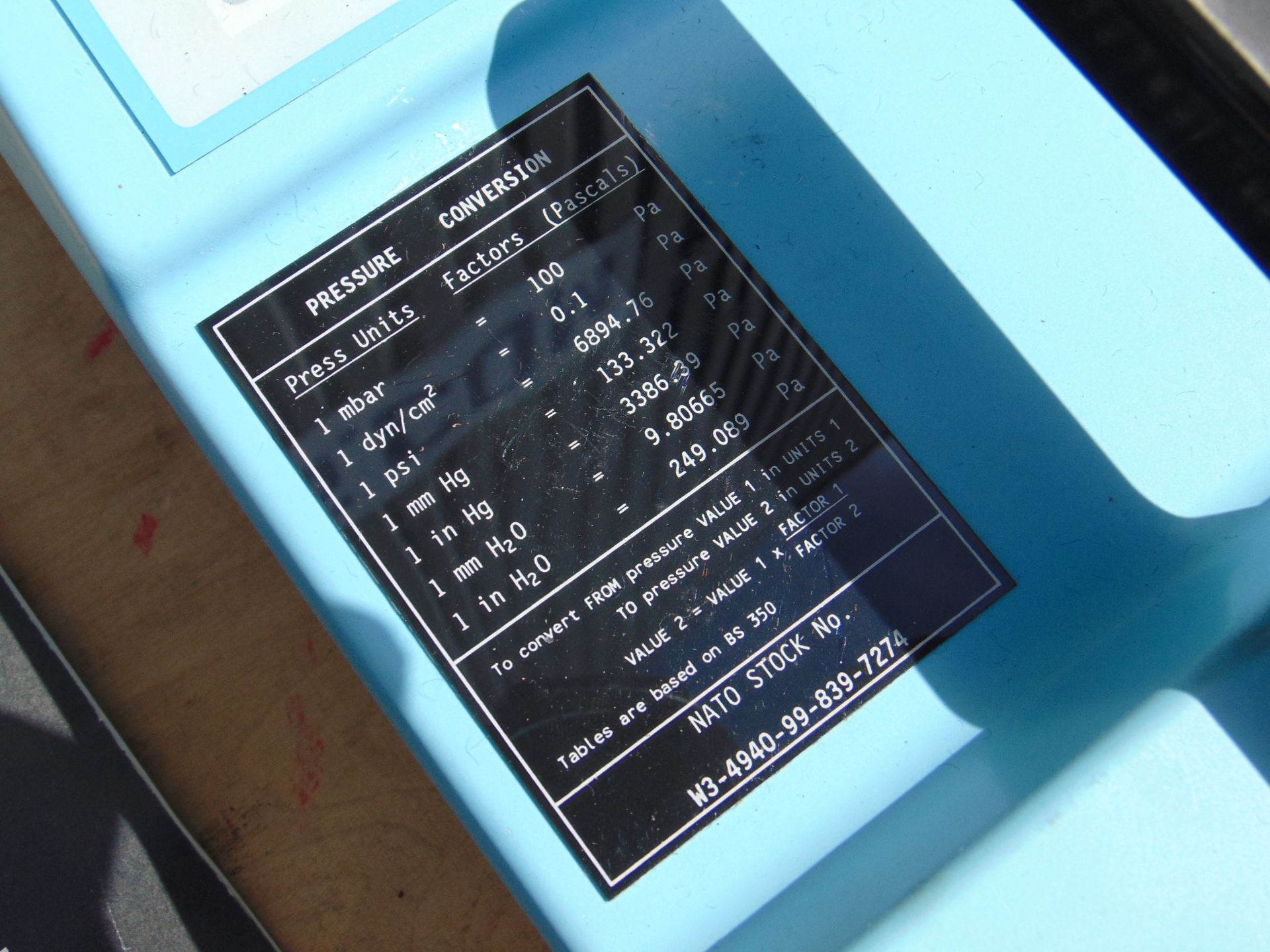 Druck DPI 107 Leak Rate Indicator - Image 4 of 10