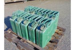 Qty 10 x Unissued NATO Issue 20L Jerry Cans.