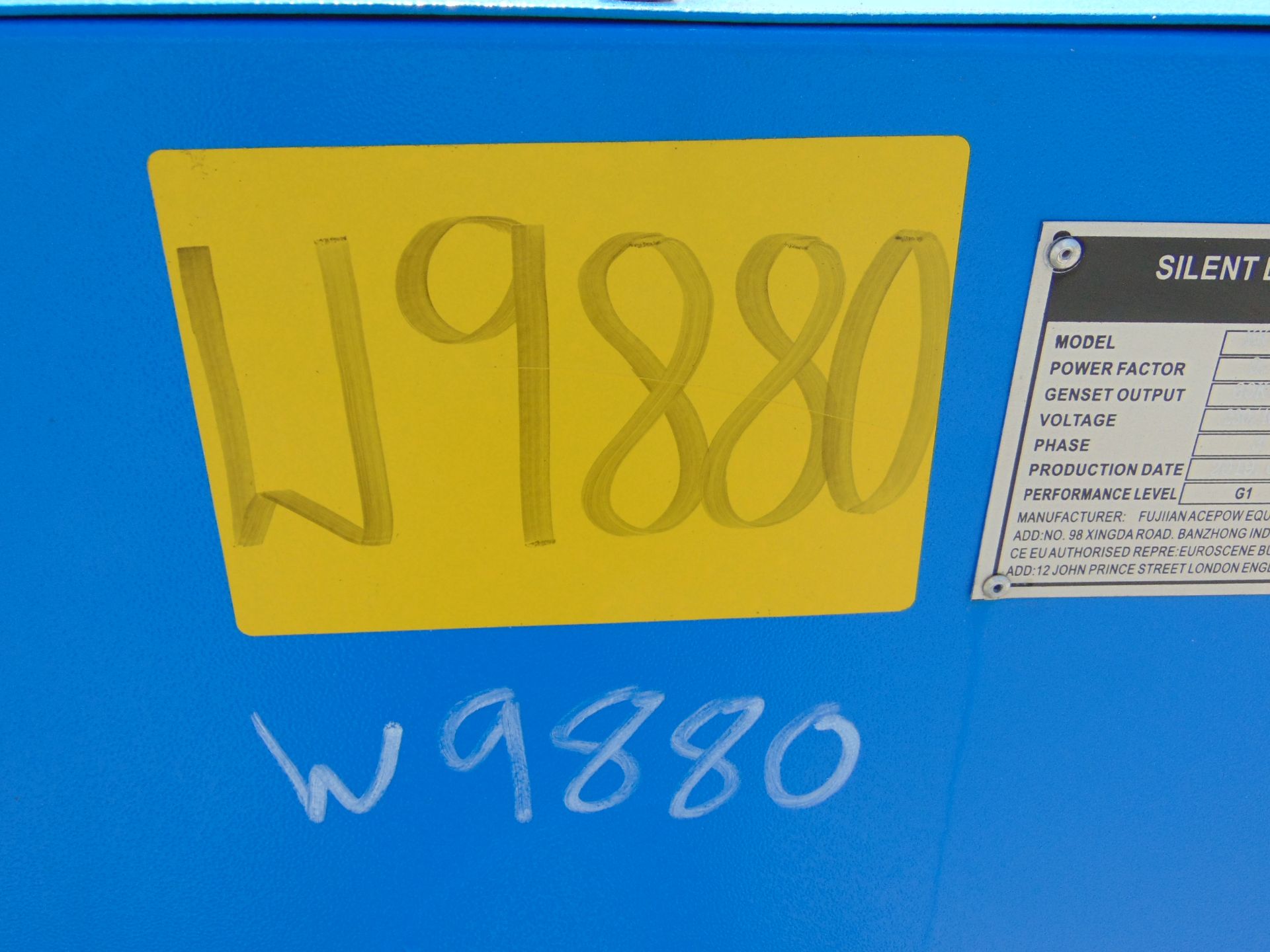 UNISSUED 60 KVA 3 Phase Silent Diesel Generator Set - Image 17 of 17