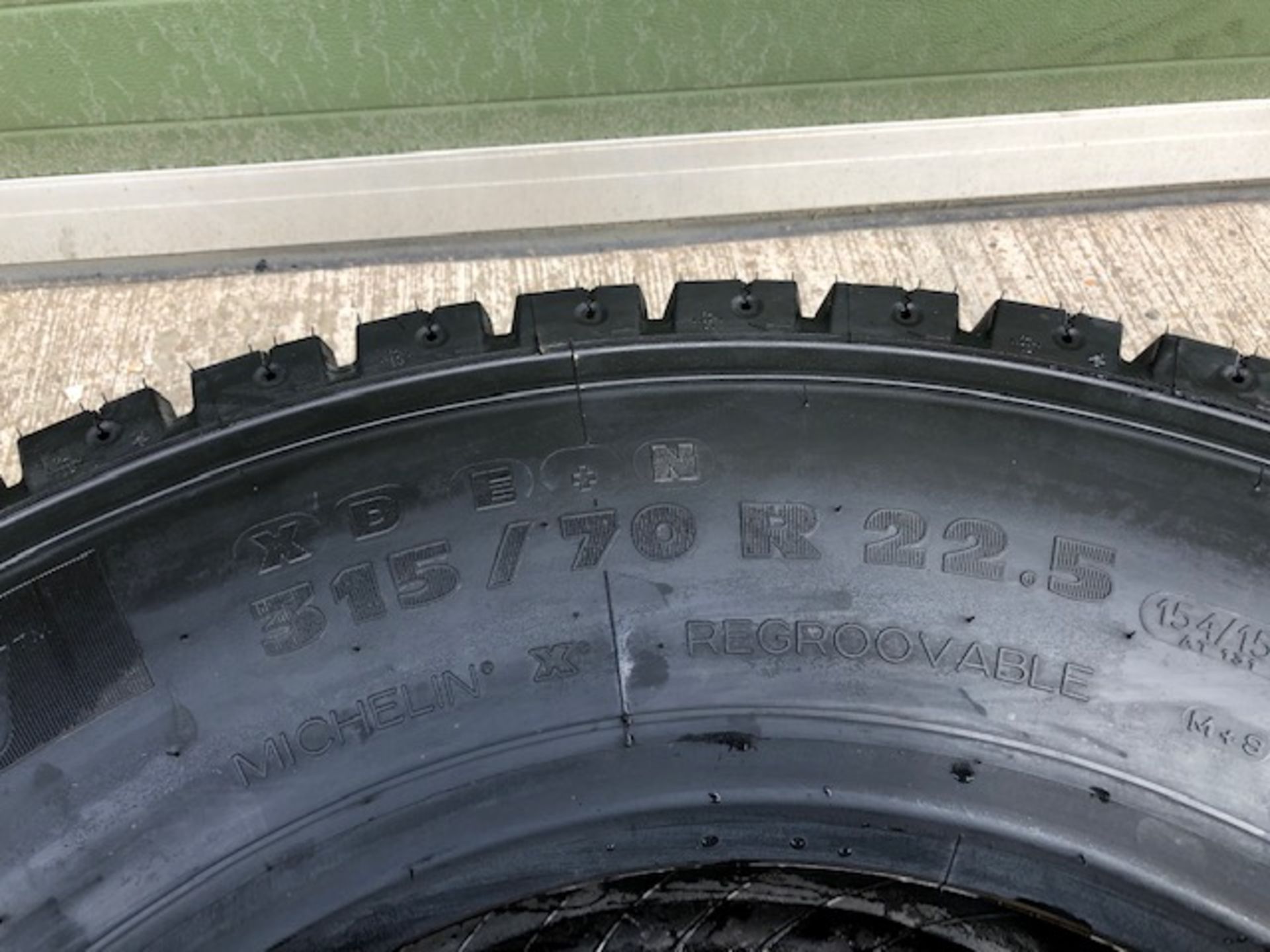 315 / 70 R 22.5 Michelin XDE + N Mulitway XDE + N Multiway Tyre Unused - Image 8 of 8