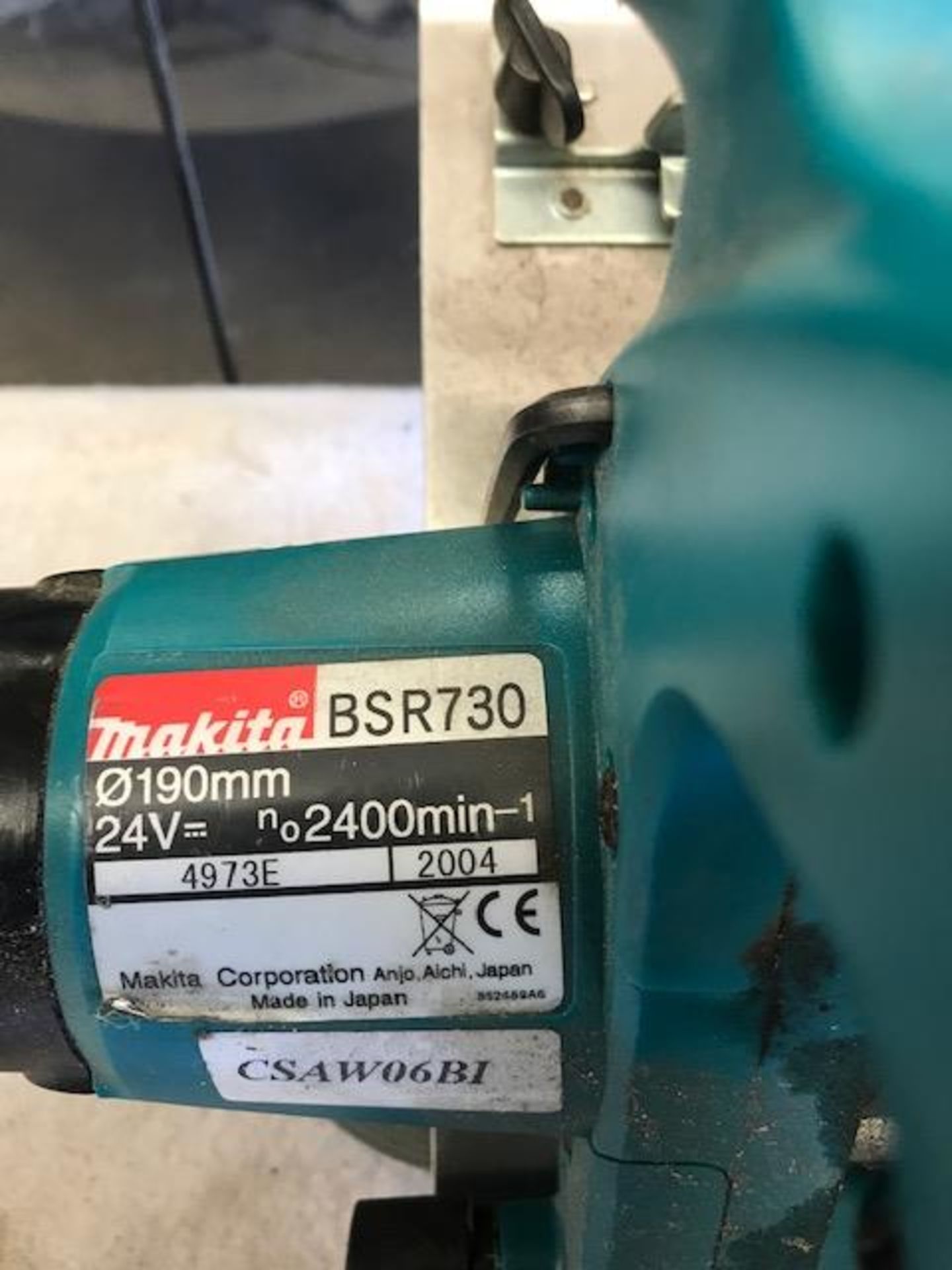 Makita Professional HD 24 Volt Wood Saw c/w with Battery Pack - Image 2 of 5