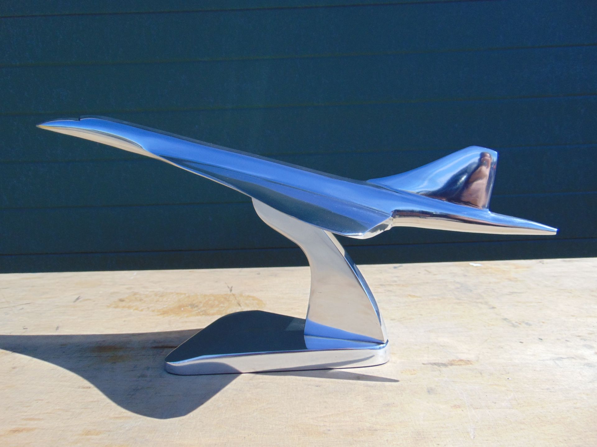 Aluminium Desktop Concorde Model - Image 2 of 6