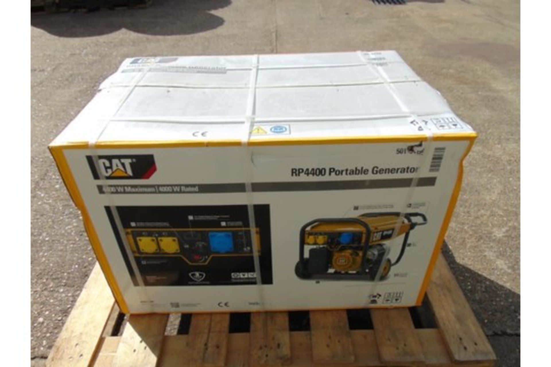 UNISSUED Caterpillar RP4400 Industrial Petrol Generator Set - Image 9 of 11