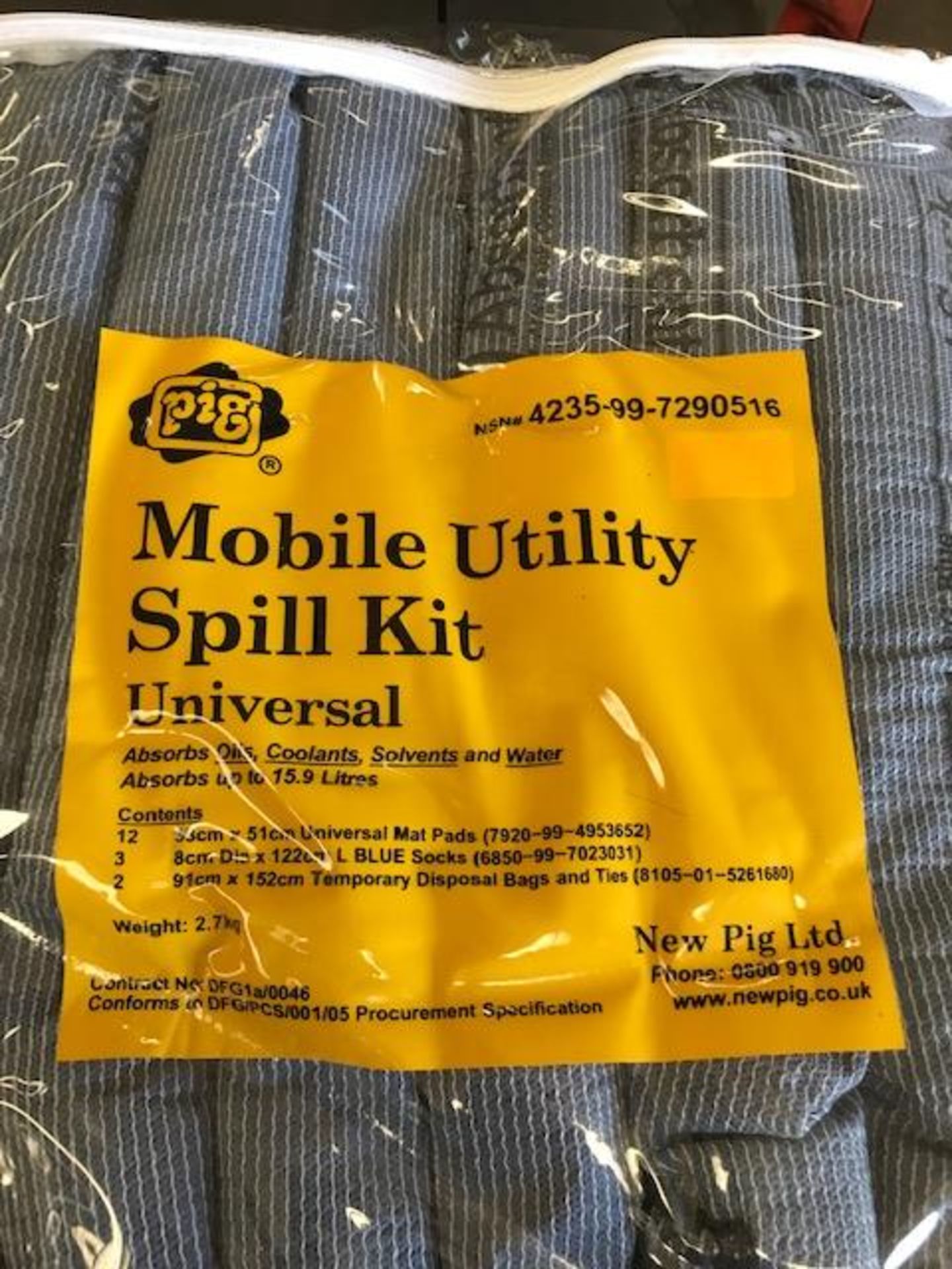 Mobile Utility Spill Kit Unissued and 2 x 5000 KGS Lifting Slings - Image 2 of 3