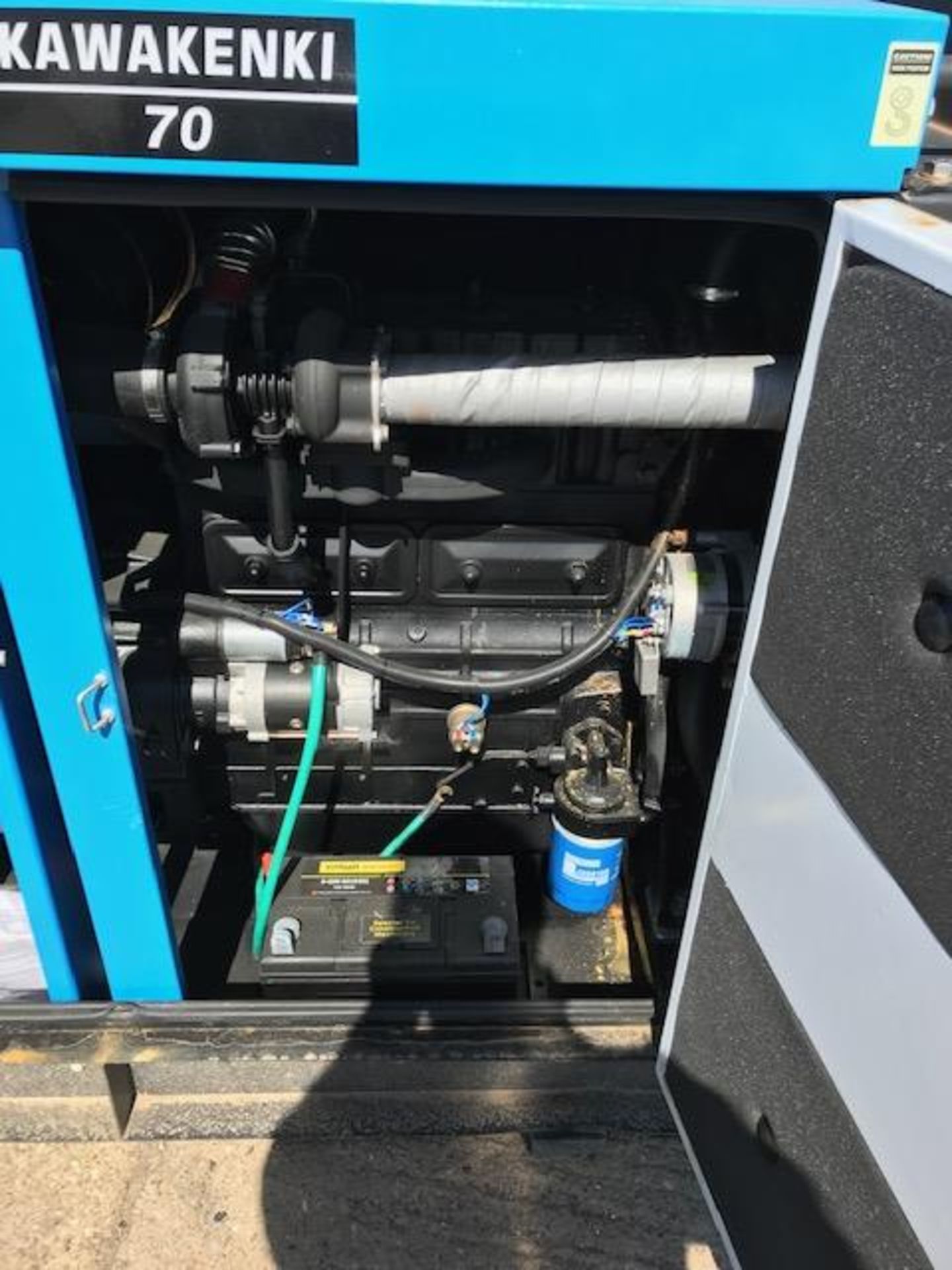 2019 Unissued 70 KVA Diesel Generator 3 Phase and Single Phase 50 Cps - Image 3 of 7