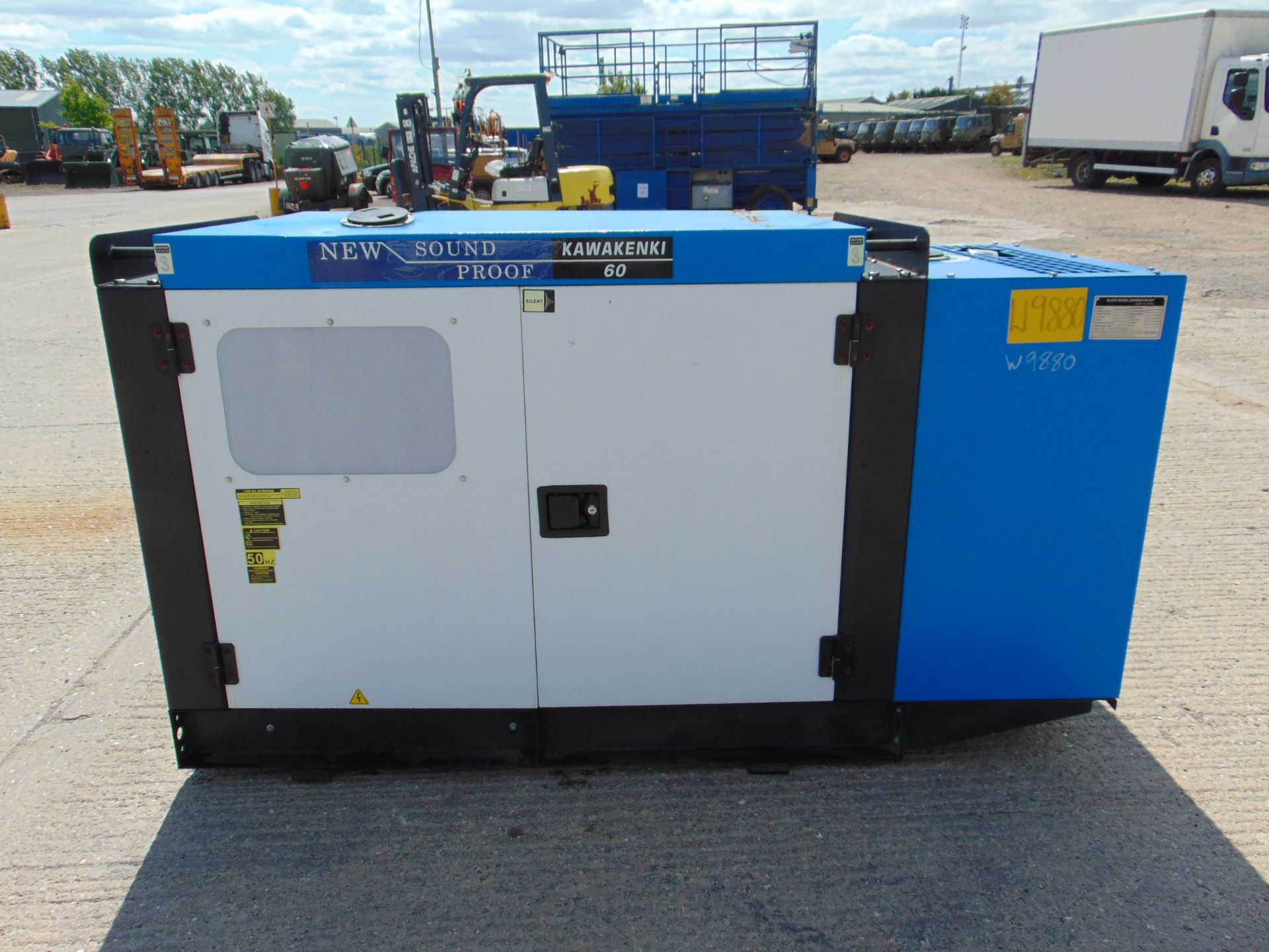 UNISSUED 60 KVA 3 Phase Silent Diesel Generator Set