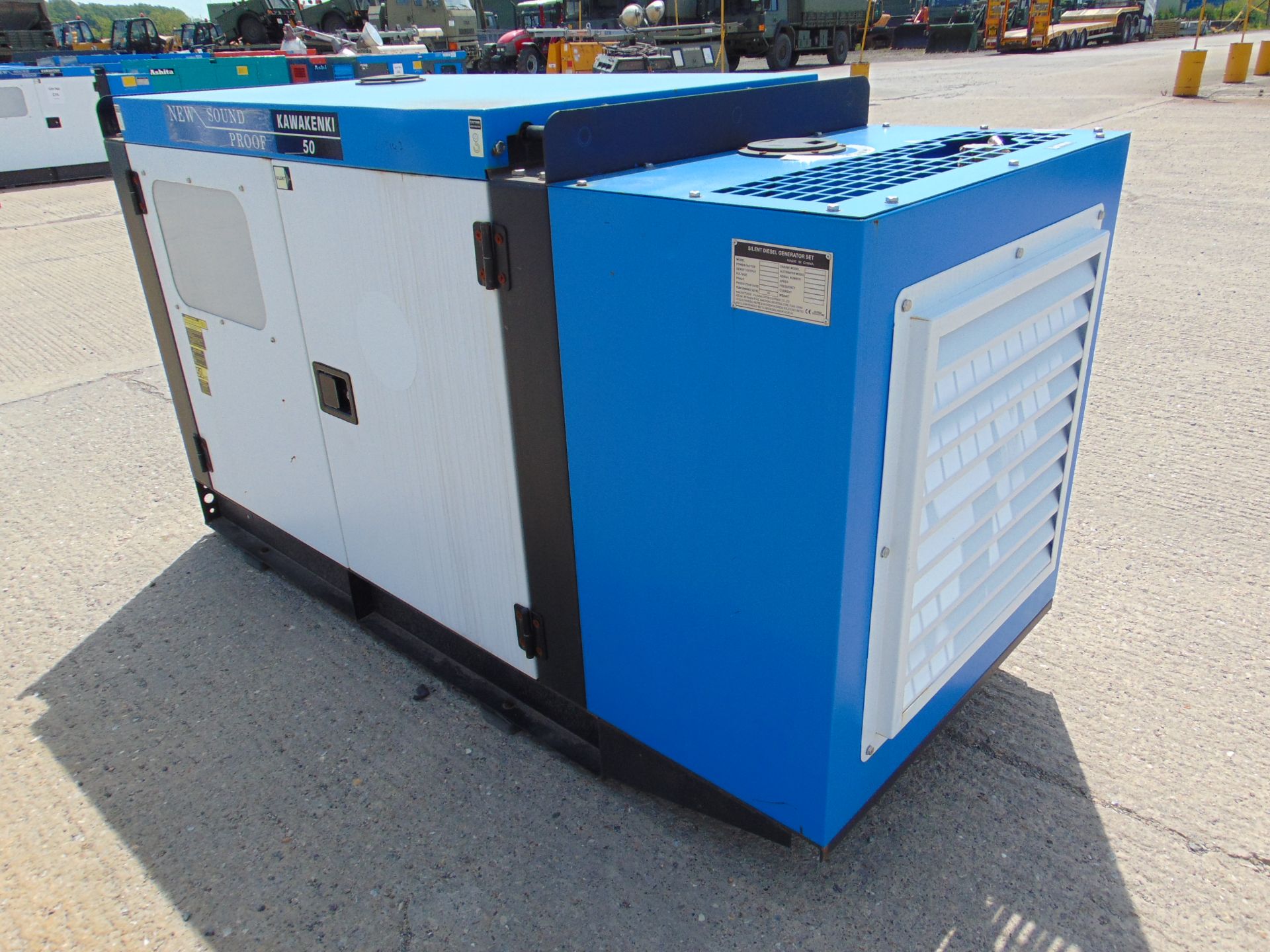 UNISSUED 50 KVA 3 Phase Silent Diesel Generator Set - Image 4 of 17