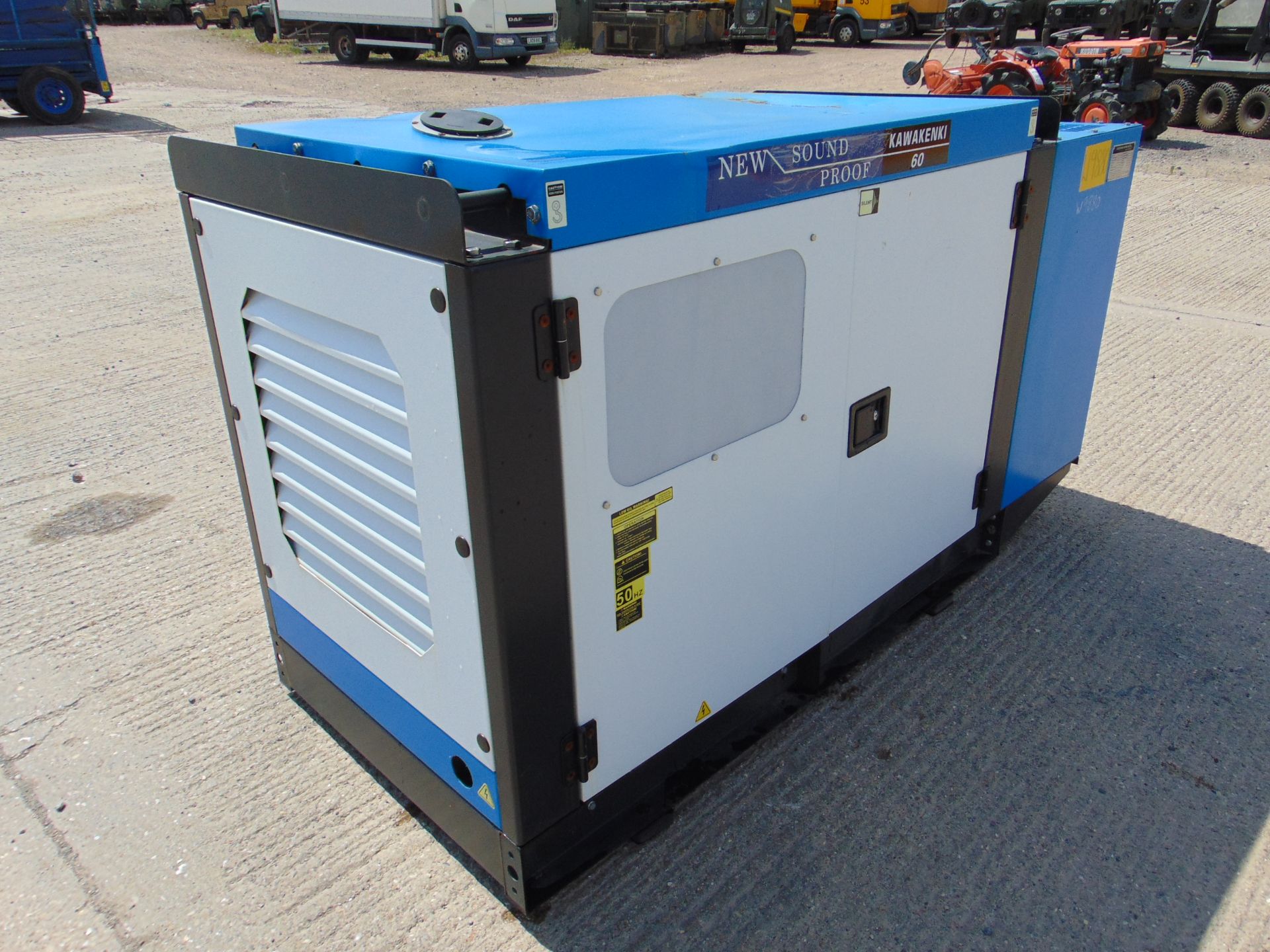 UNISSUED 60 KVA 3 Phase Silent Diesel Generator Set - Image 2 of 17