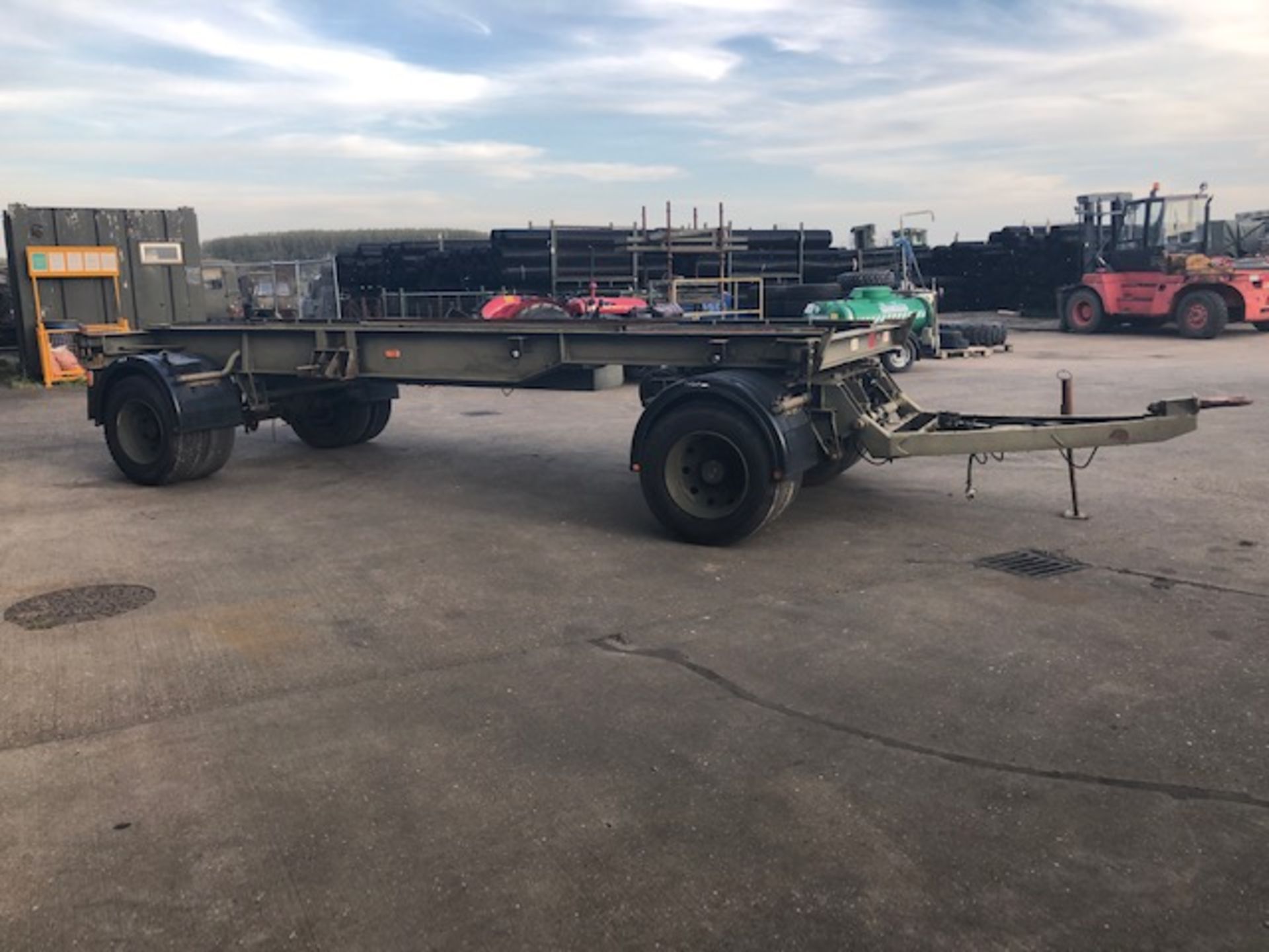 King DB20 2 axle drawbar skeletal trailer - Image 5 of 32