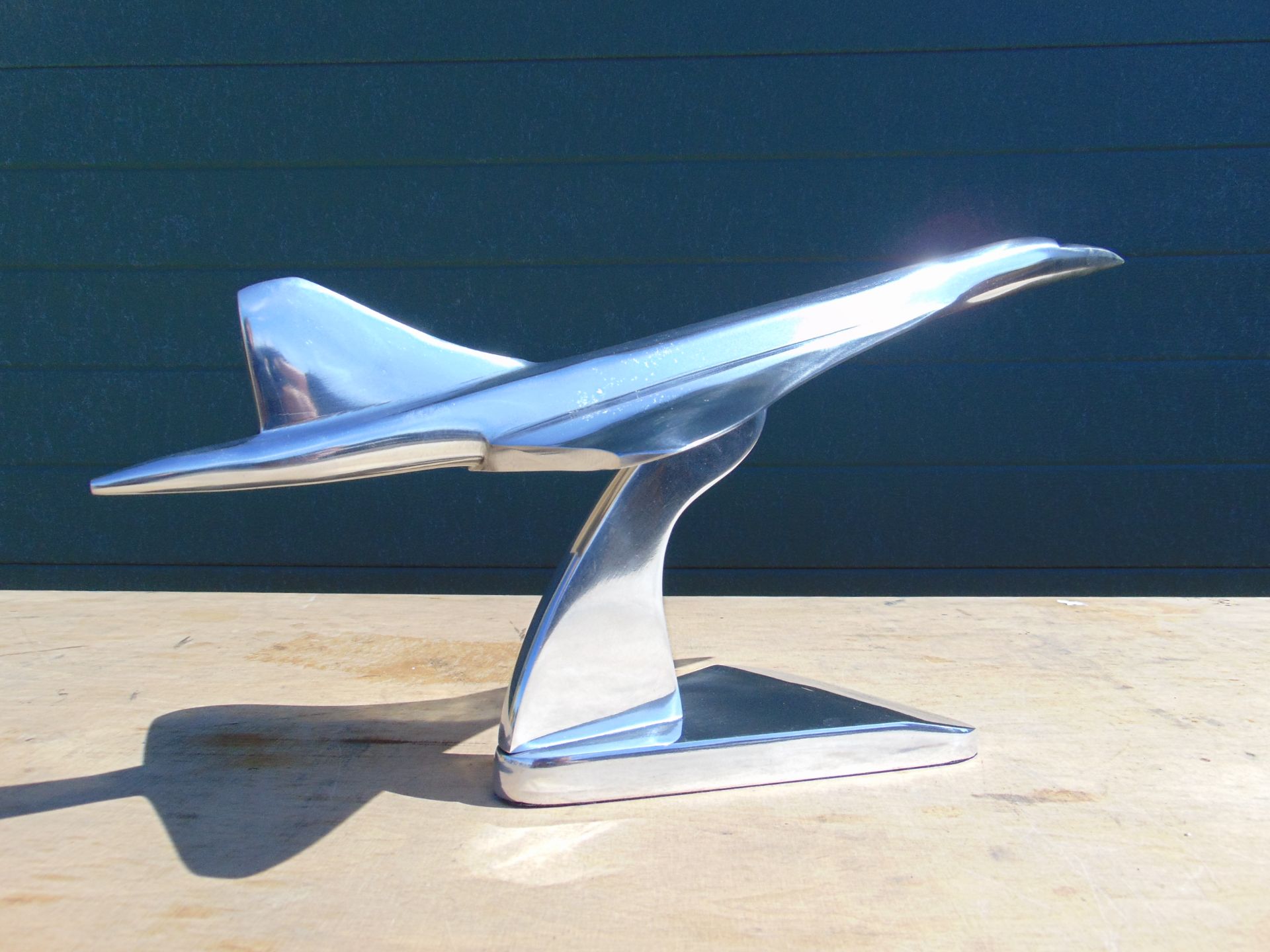 Aluminium Desktop Concorde Model - Image 3 of 6