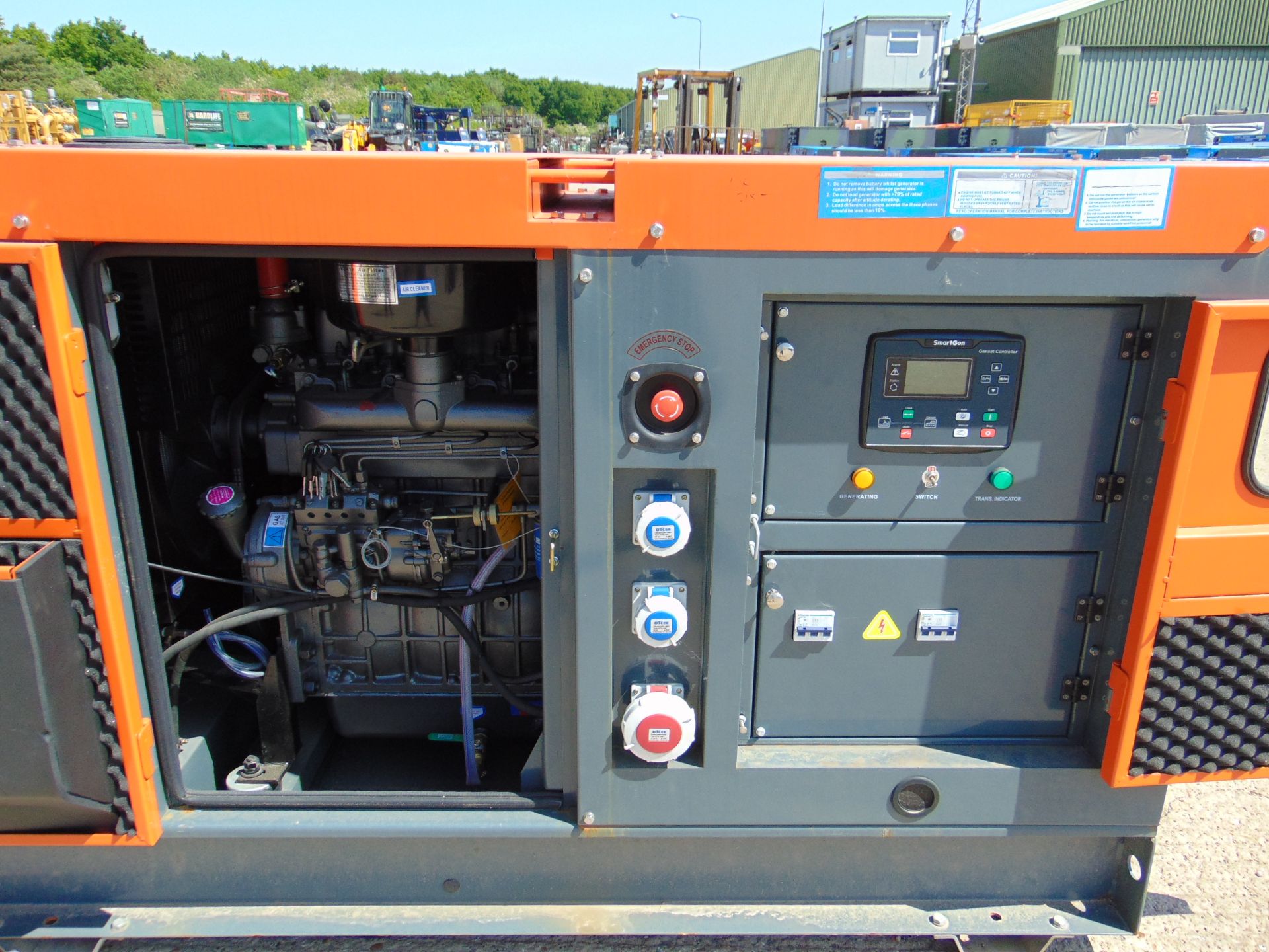 UNISSUED 50 KVA 3 Phase Silent Diesel Generator Set - Image 9 of 17