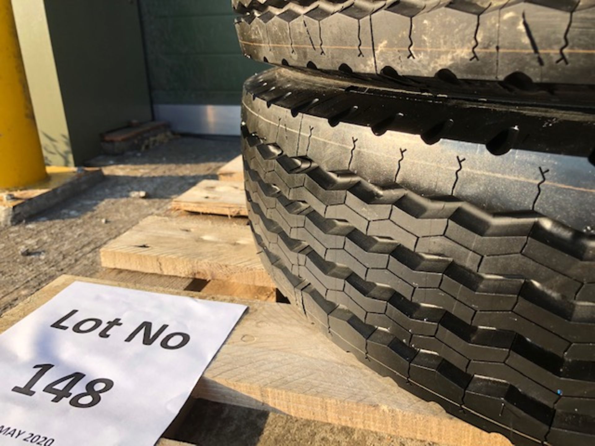Qty 2 x 7.5R16 Michelin XZAI Tyres 14 Ply rating unused with bobbles - Image 3 of 7