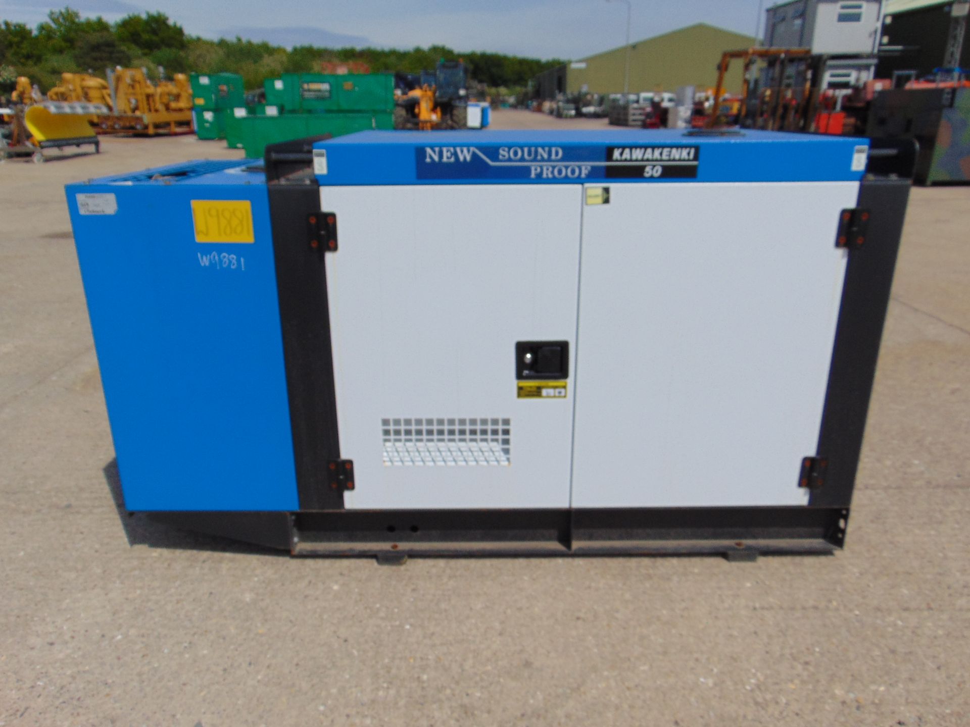 UNISSUED 50 KVA 3 Phase Silent Diesel Generator Set