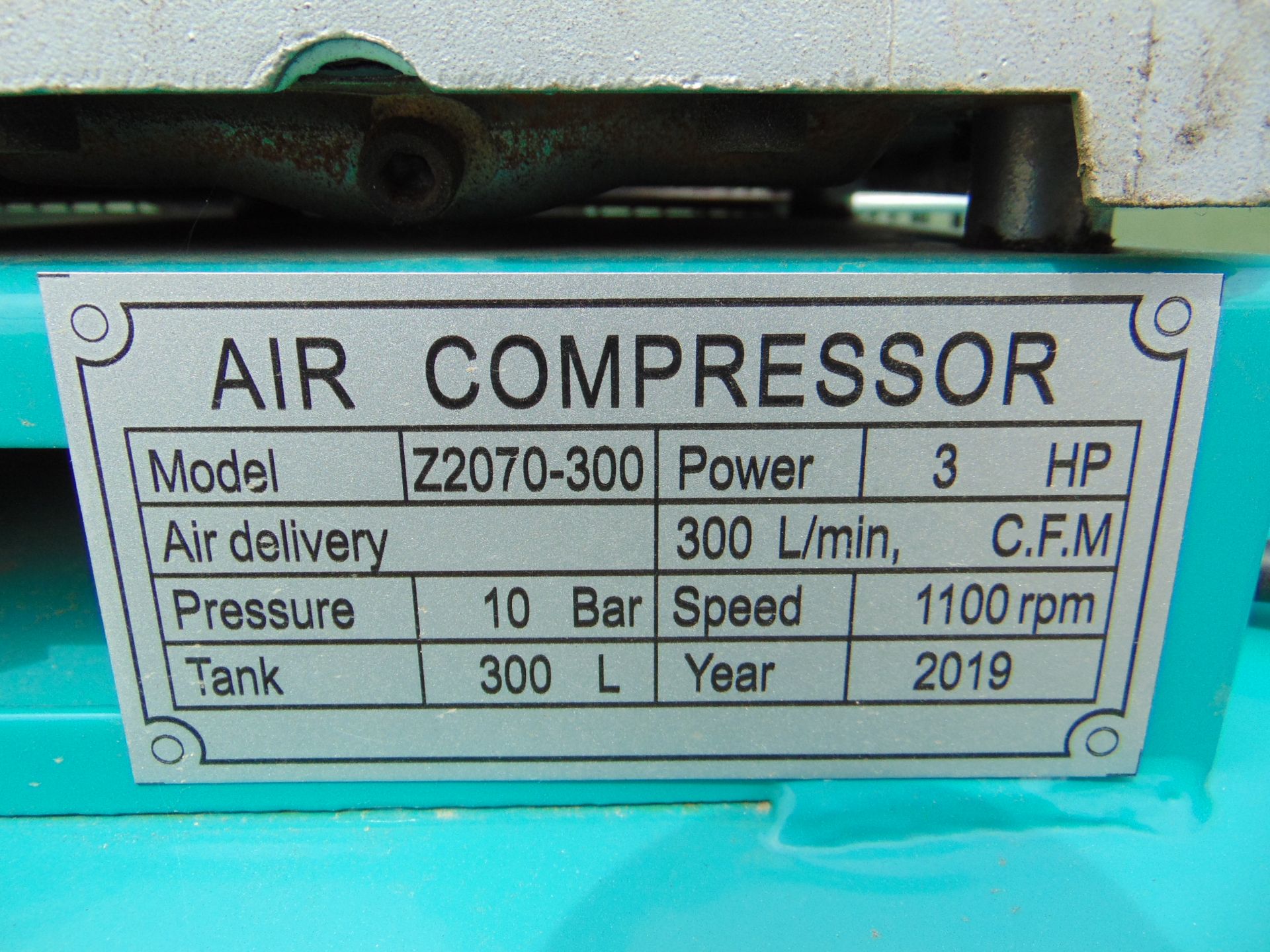 Z2070-300 ltr Workshop Air Compressor New Unused - Image 8 of 8