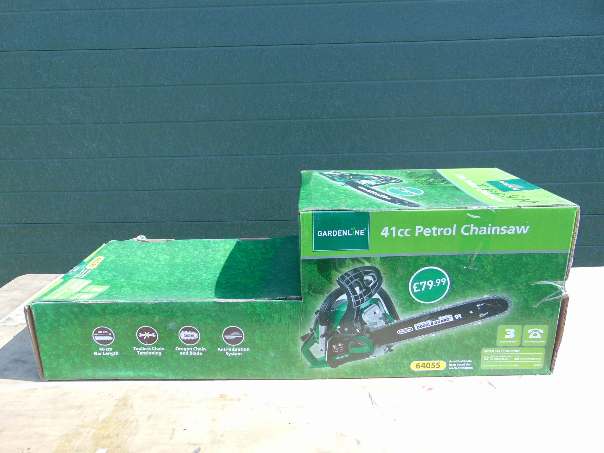 Unissued Gardenline 41cc Petrol Chainsaw - Image 8 of 8