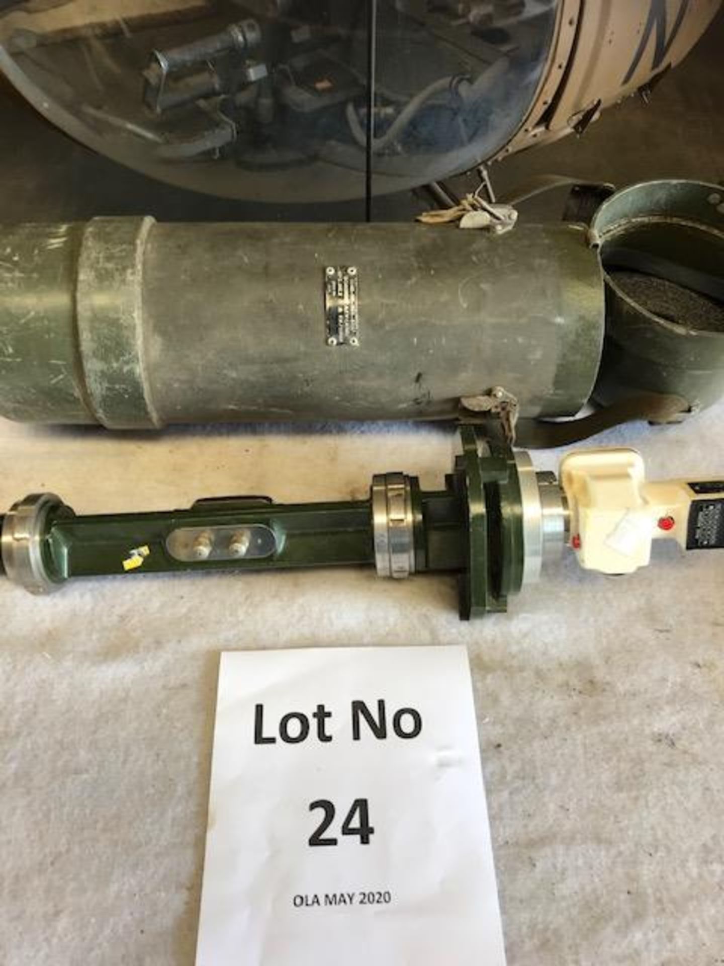 No 3 Mk 2 AFV Cased Gunnery Boresight Sno 187 Dated 1981